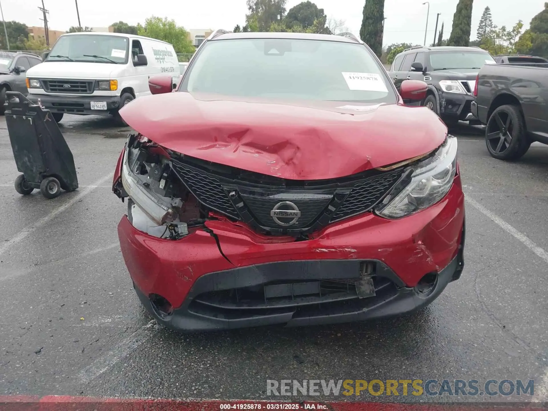 6 fotografías del automóvil dañado JN1BJ1CPXKW242558 NISSAN ROGUE SPORT 2019