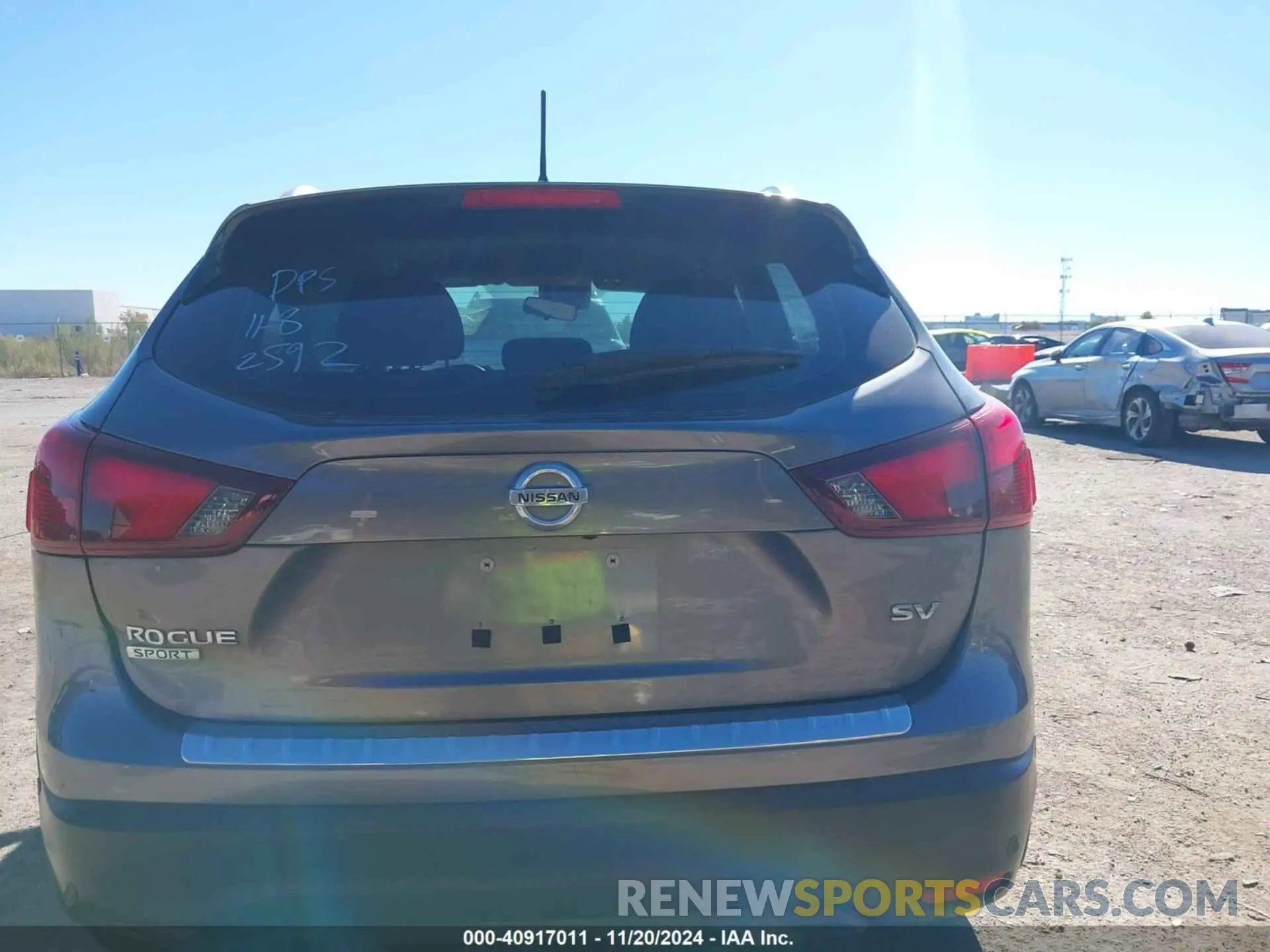 16 fotografías del automóvil dañado JN1BJ1CPXKW242592 NISSAN ROGUE SPORT 2019