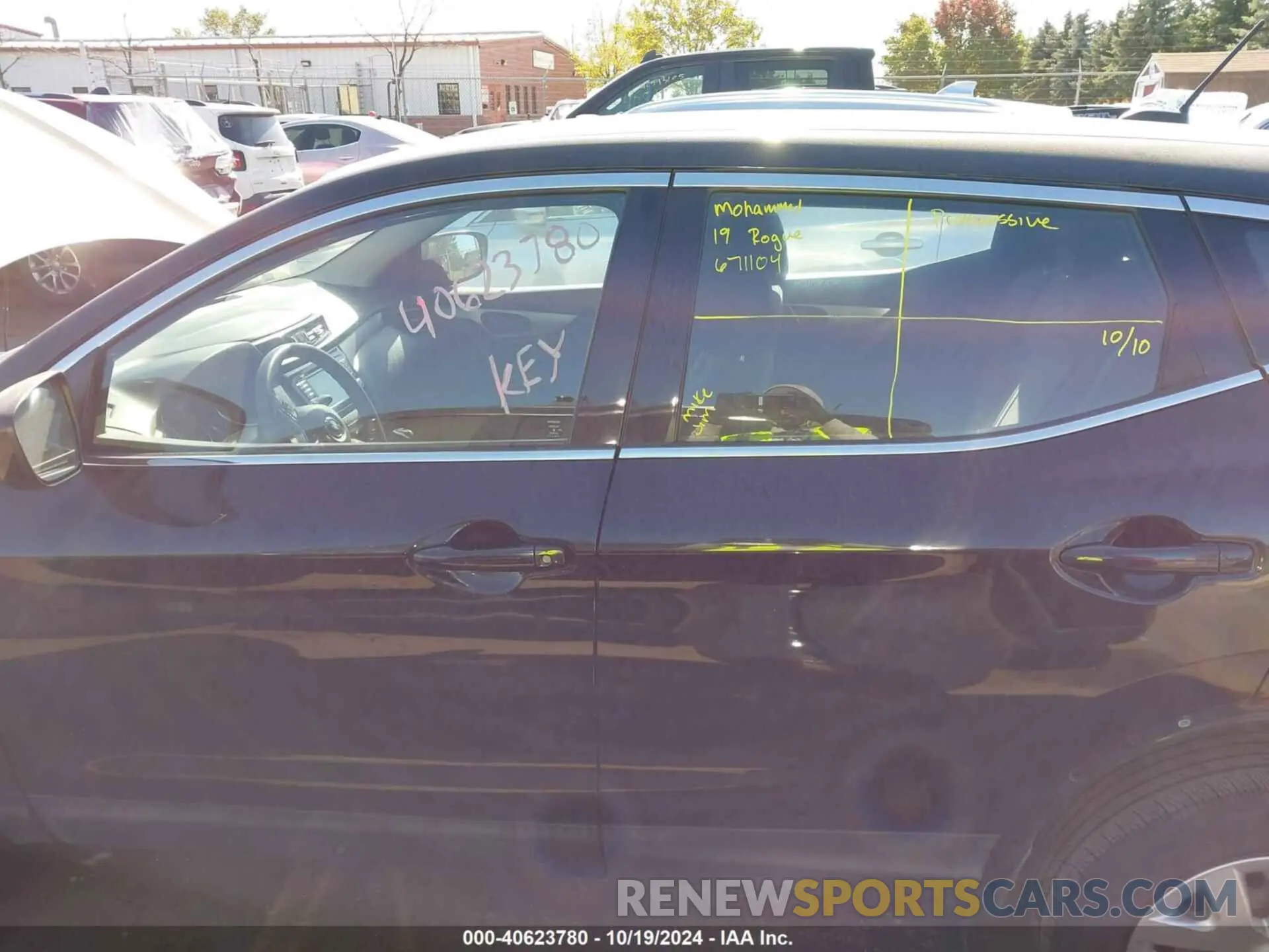 15 fotografías del automóvil dañado JN1BJ1CPXKW529334 NISSAN ROGUE SPORT 2019