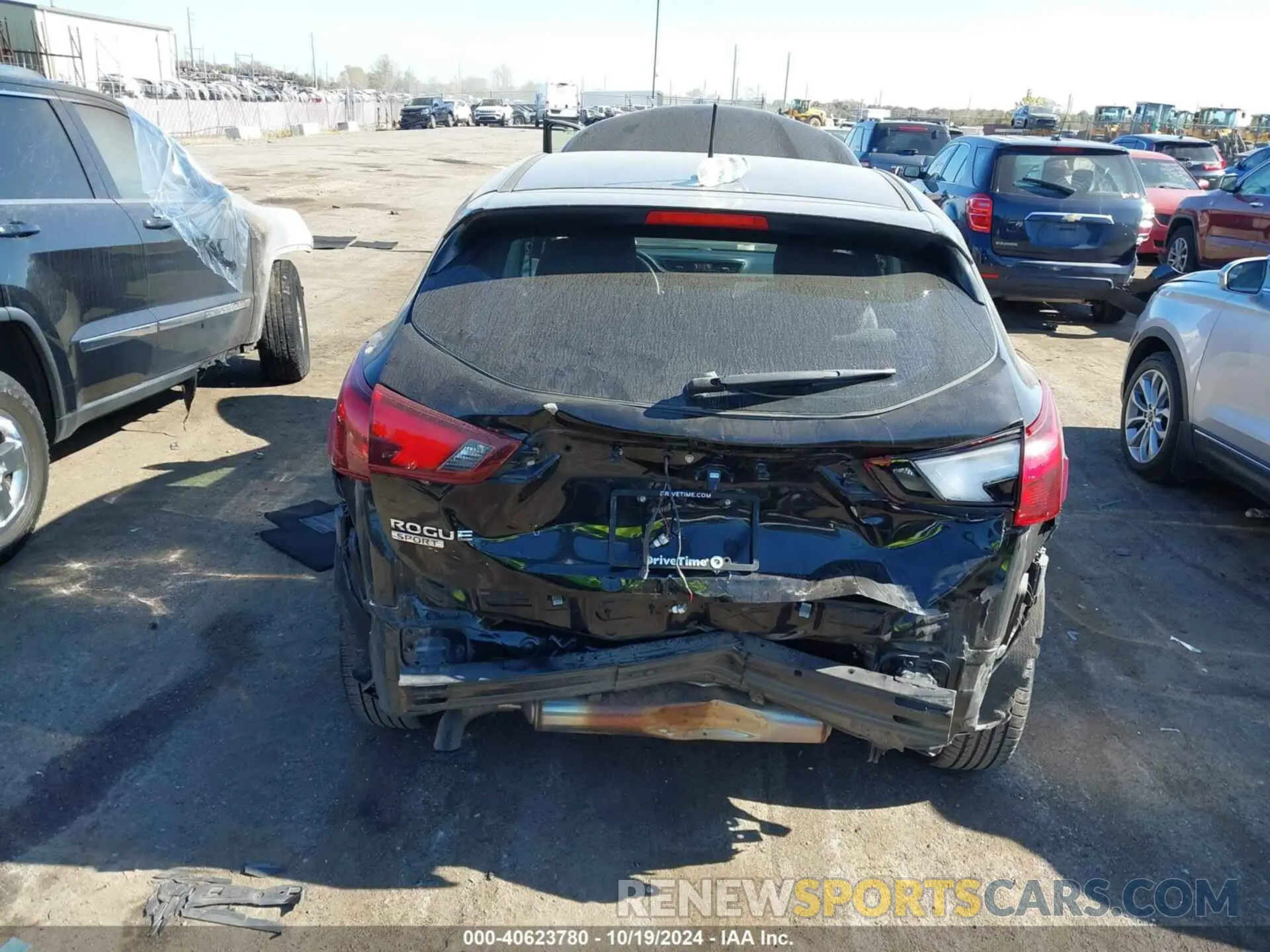 17 fotografías del automóvil dañado JN1BJ1CPXKW529334 NISSAN ROGUE SPORT 2019