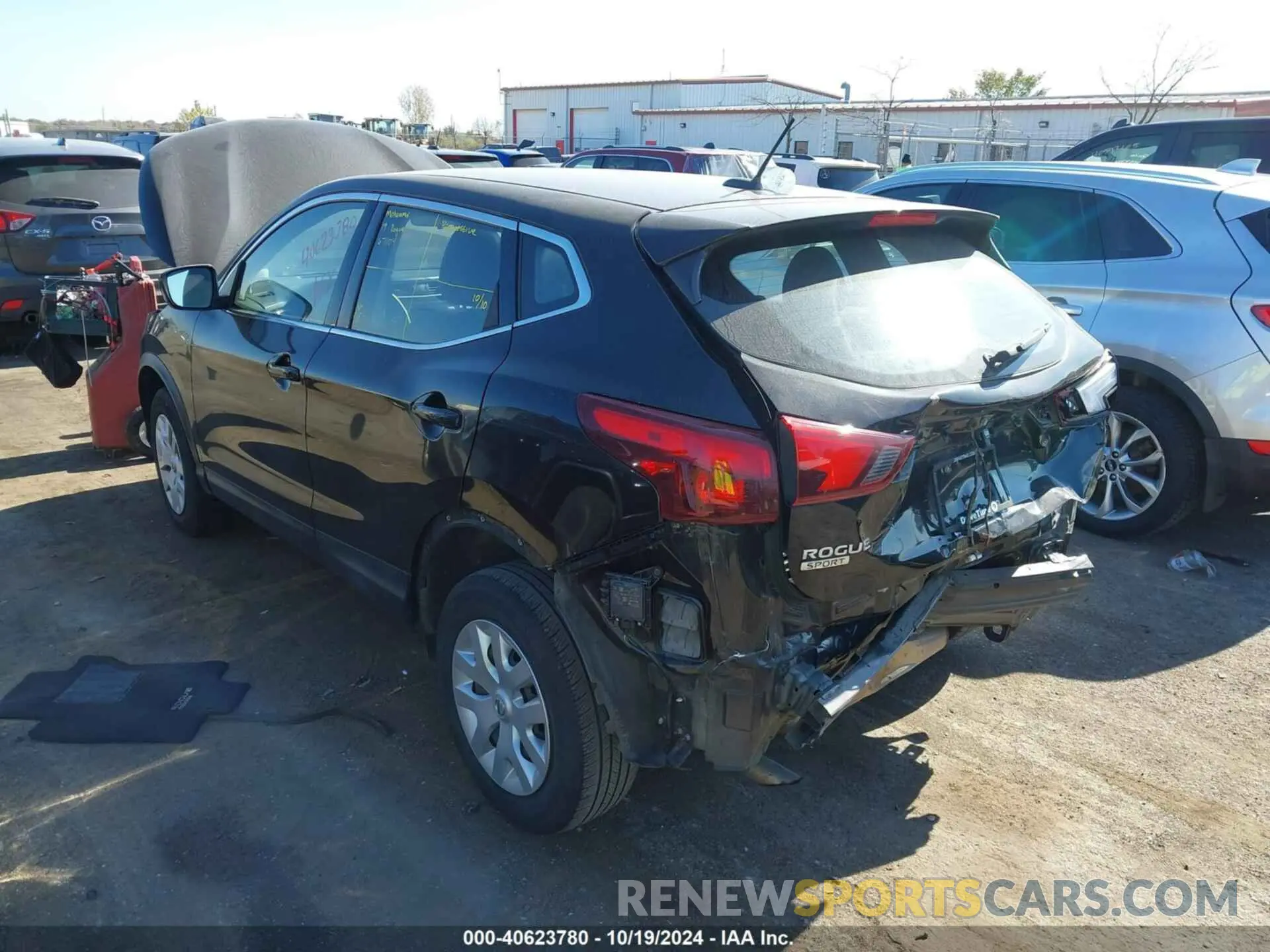 3 fotografías del automóvil dañado JN1BJ1CPXKW529334 NISSAN ROGUE SPORT 2019
