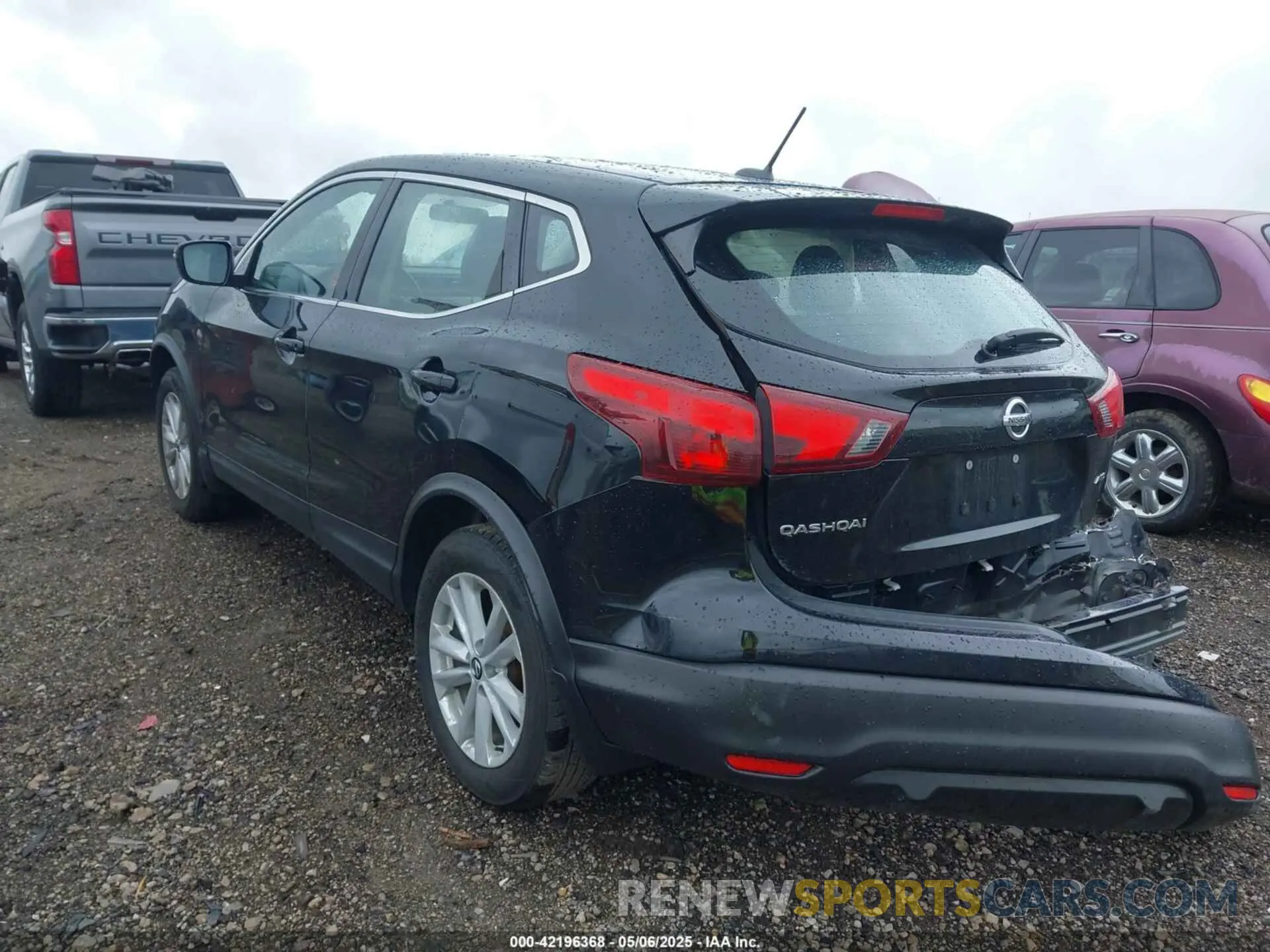 3 fotografías del automóvil dañado JN1BJ1CR0KW329564 NISSAN ROGUE SPORT 2019