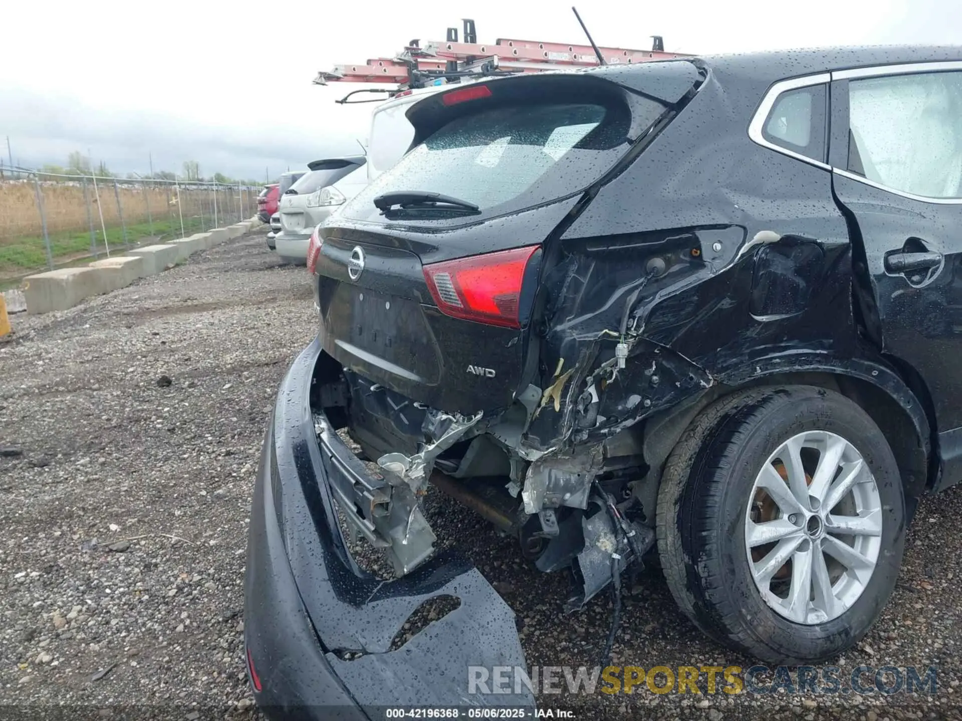 6 fotografías del automóvil dañado JN1BJ1CR0KW329564 NISSAN ROGUE SPORT 2019