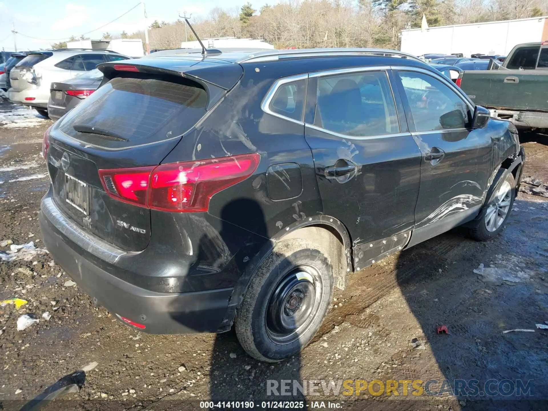 4 fotografías del automóvil dañado JN1BJ1CR0KW353170 NISSAN ROGUE SPORT 2019
