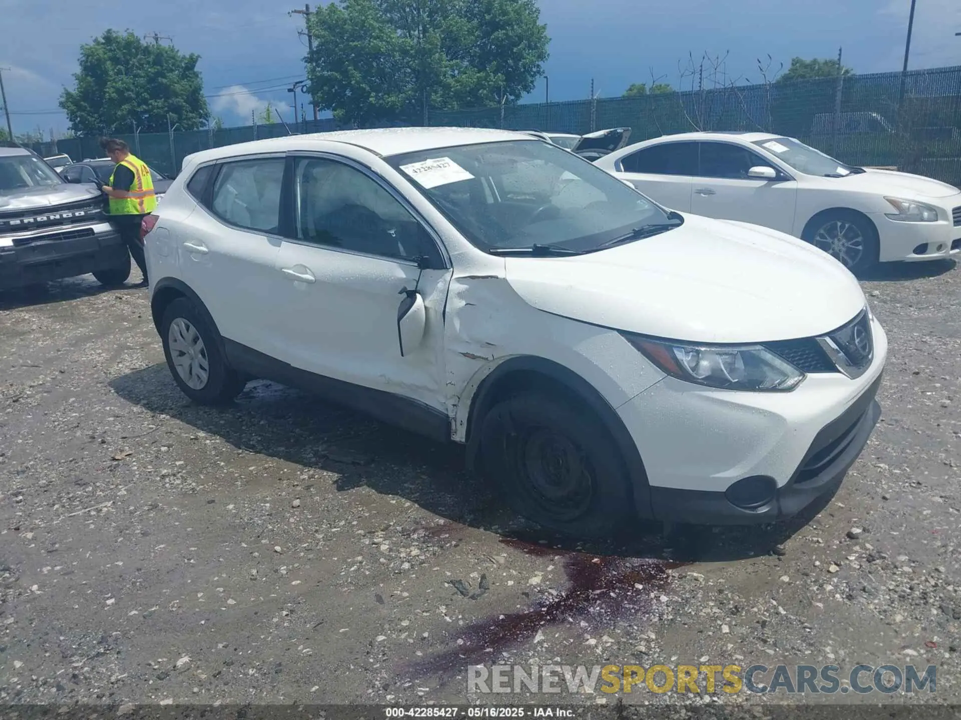 1 fotografías del automóvil dañado JN1BJ1CR1KW316175 NISSAN ROGUE SPORT 2019