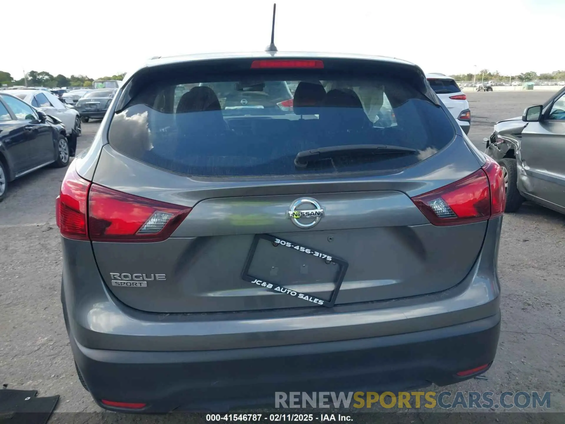 16 fotografías del automóvil dañado JN1BJ1CR1KW333834 NISSAN ROGUE SPORT 2019