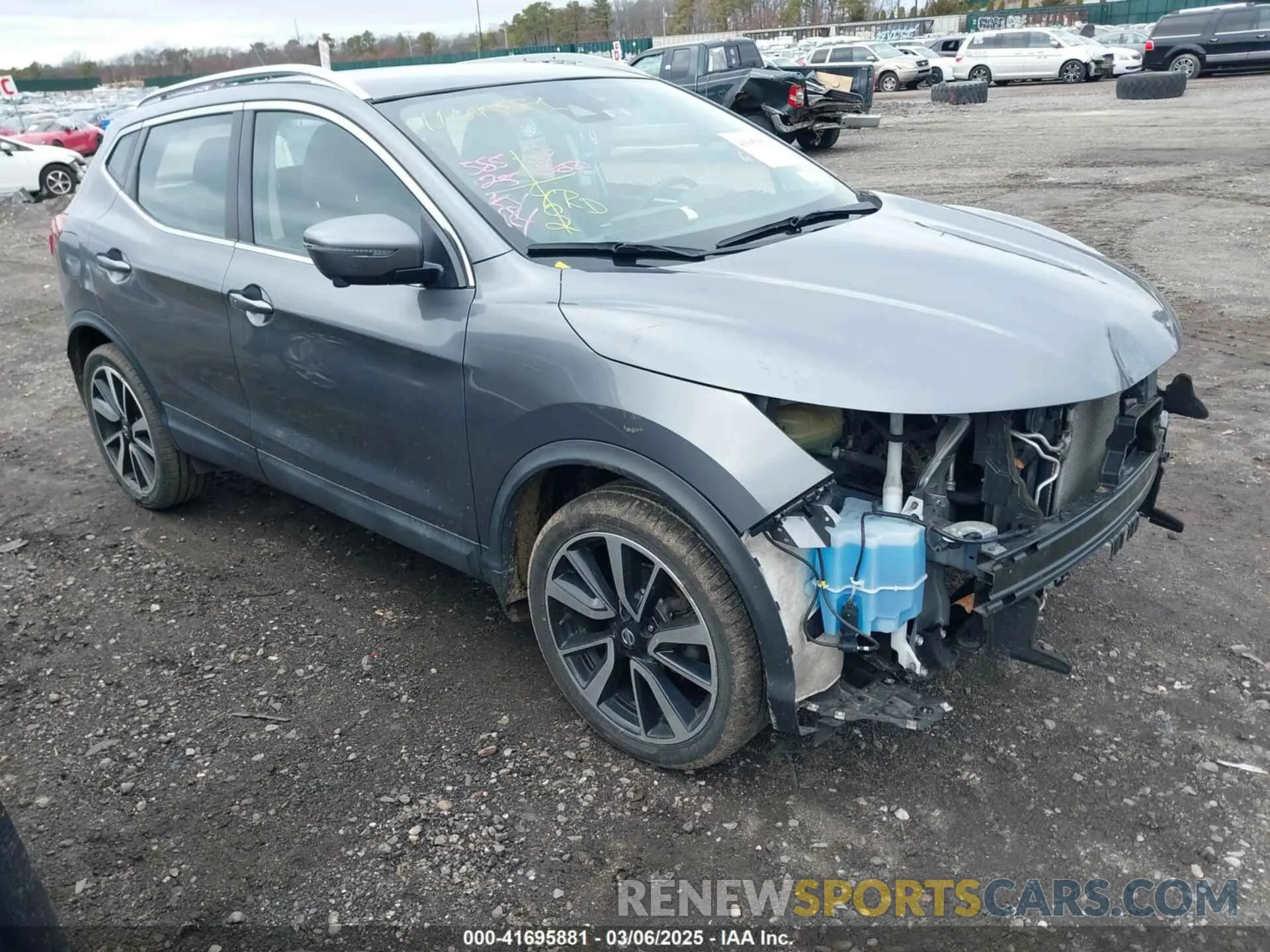 1 fotografías del automóvil dañado JN1BJ1CR1KW341187 NISSAN ROGUE SPORT 2019