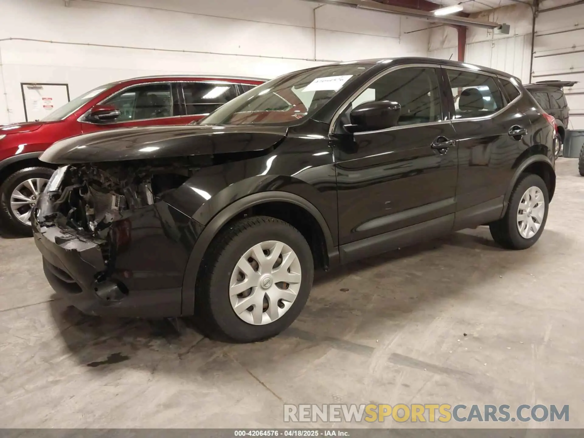 2 fotografías del automóvil dañado JN1BJ1CR1KW624110 NISSAN ROGUE SPORT 2019