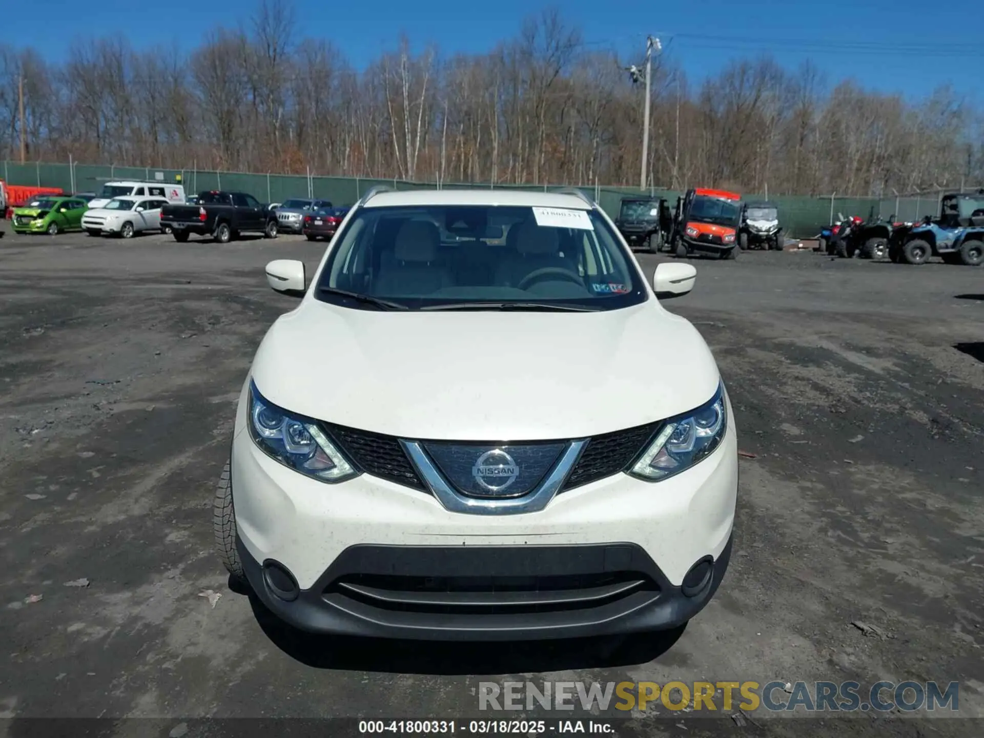12 fotografías del automóvil dañado JN1BJ1CR2KW353347 NISSAN ROGUE SPORT 2019
