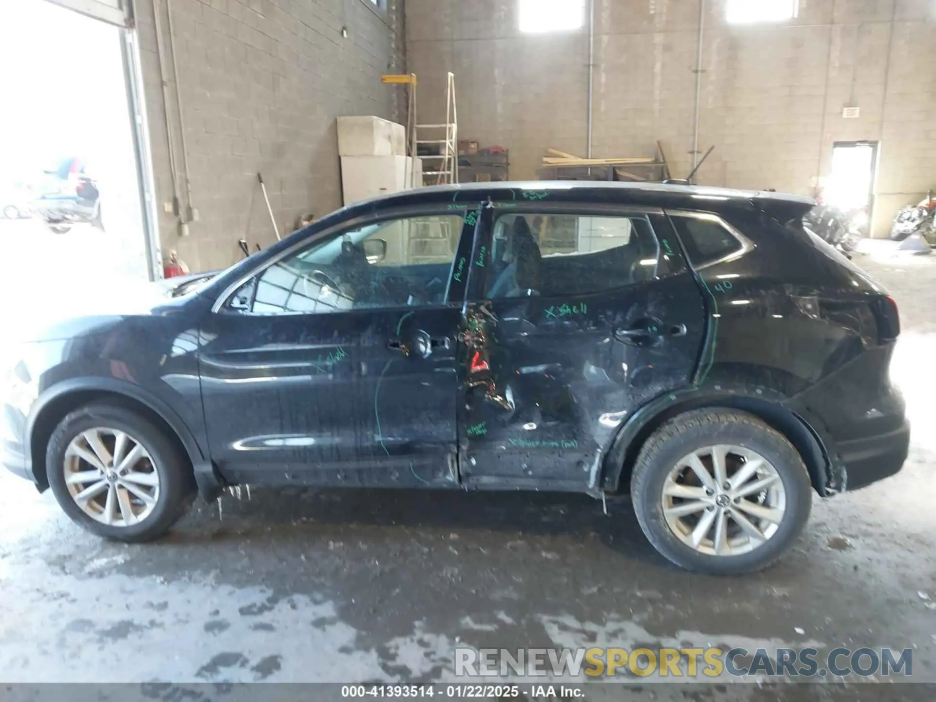 15 fotografías del automóvil dañado JN1BJ1CR3KW323001 NISSAN ROGUE SPORT 2019