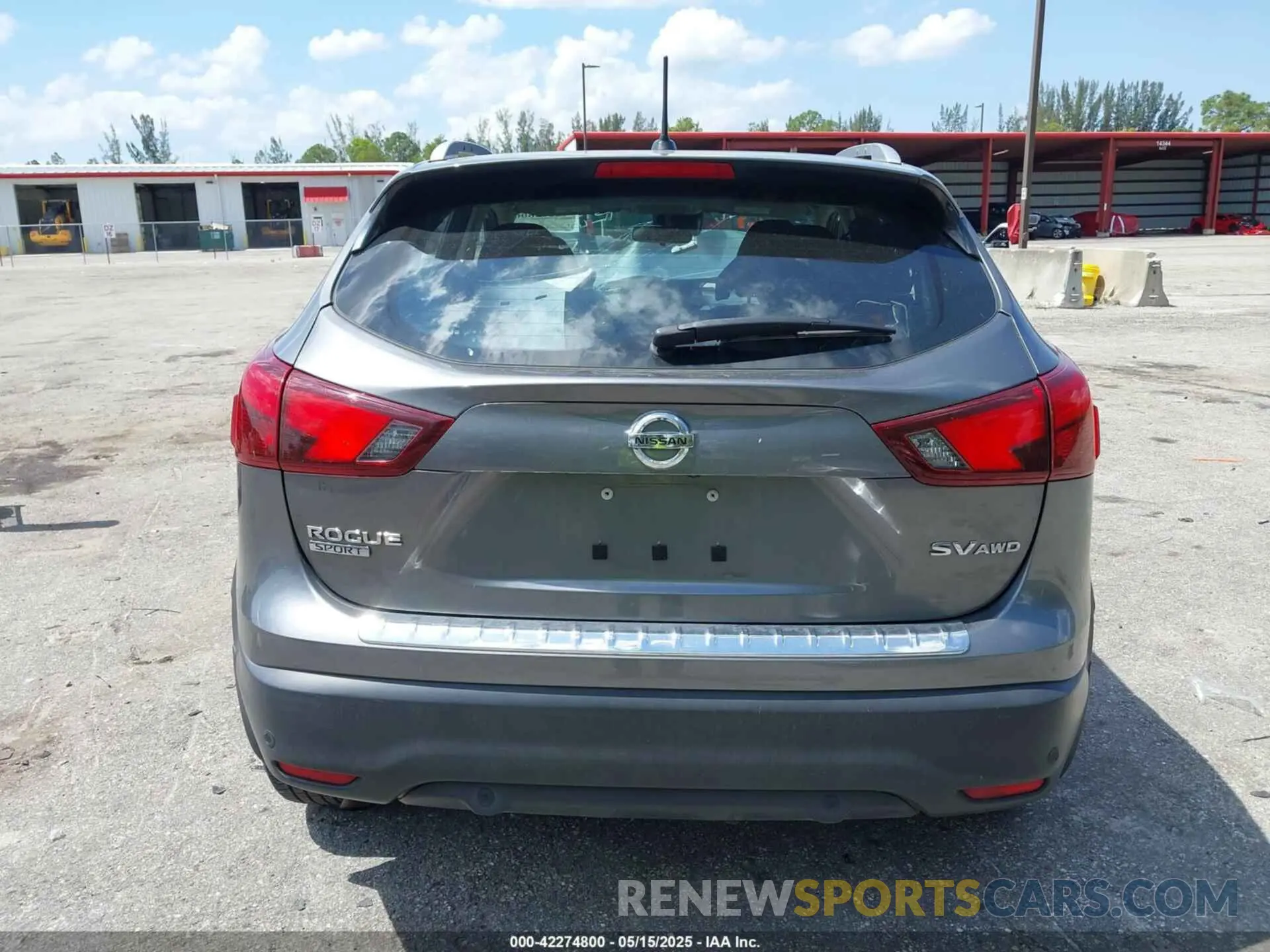 17 fotografías del automóvil dañado JN1BJ1CR3KW623332 NISSAN ROGUE SPORT 2019