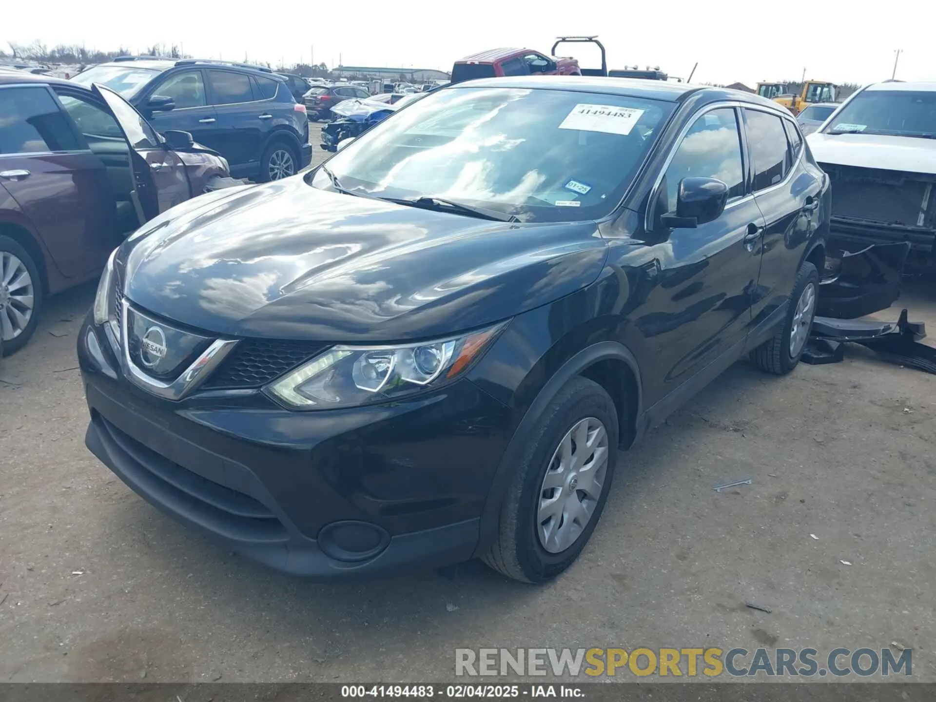 2 fotografías del automóvil dañado JN1BJ1CR3KW628773 NISSAN ROGUE SPORT 2019