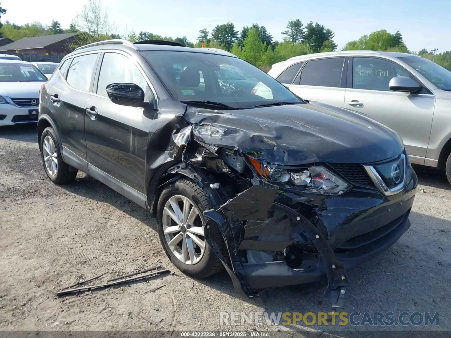 1 fotografías del automóvil dañado JN1BJ1CR5KW623221 NISSAN ROGUE SPORT 2019