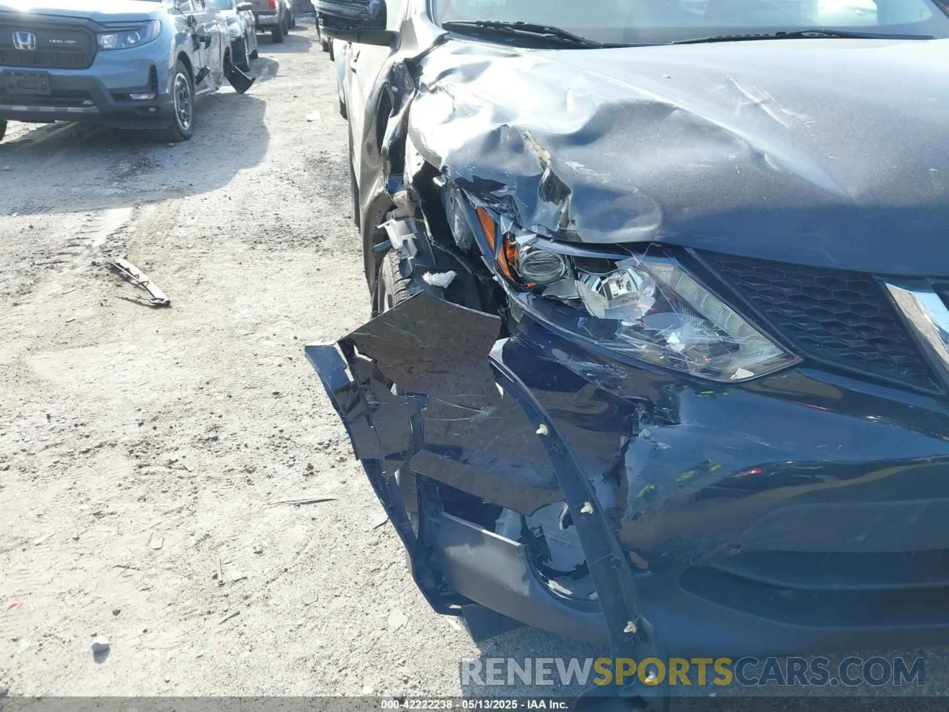 17 fotografías del automóvil dañado JN1BJ1CR5KW623221 NISSAN ROGUE SPORT 2019