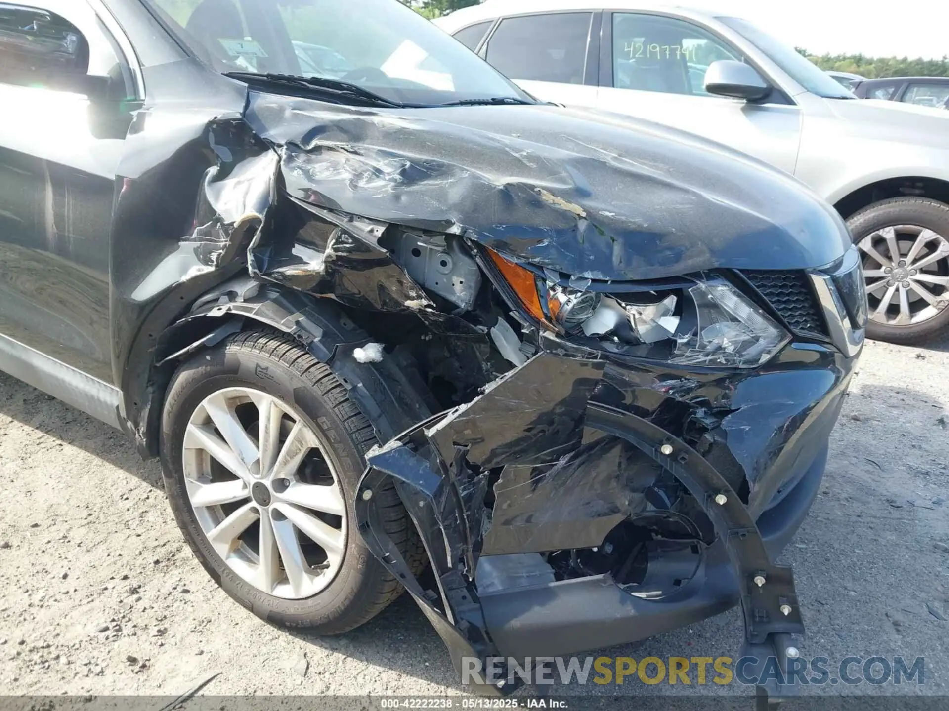 6 fotografías del automóvil dañado JN1BJ1CR5KW623221 NISSAN ROGUE SPORT 2019