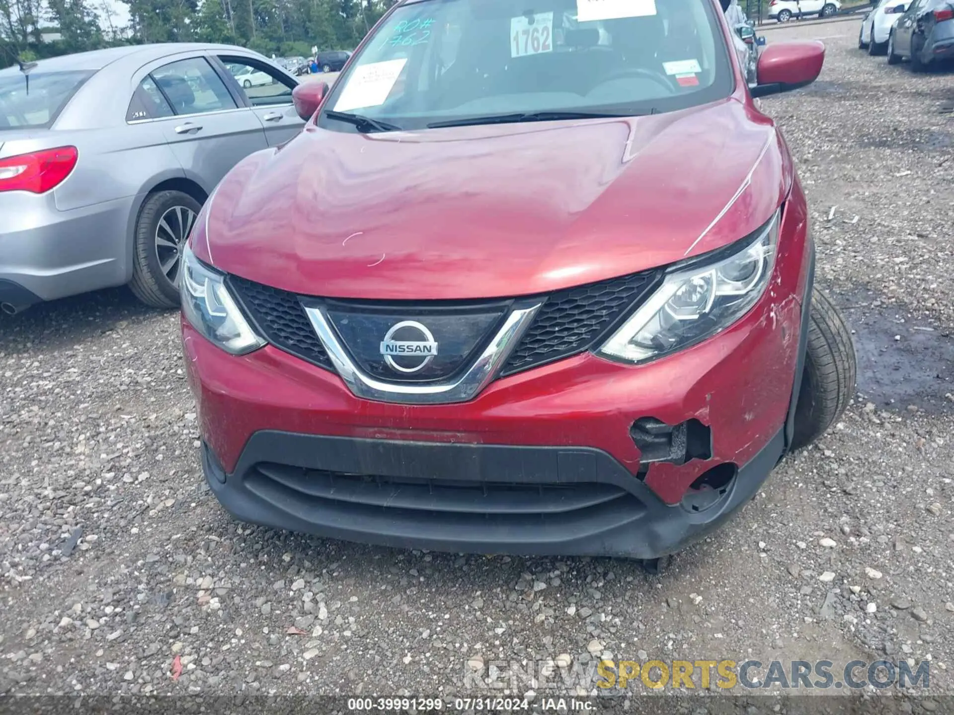 12 fotografías del automóvil dañado JN1BJ1CR7KW321946 NISSAN ROGUE SPORT 2019