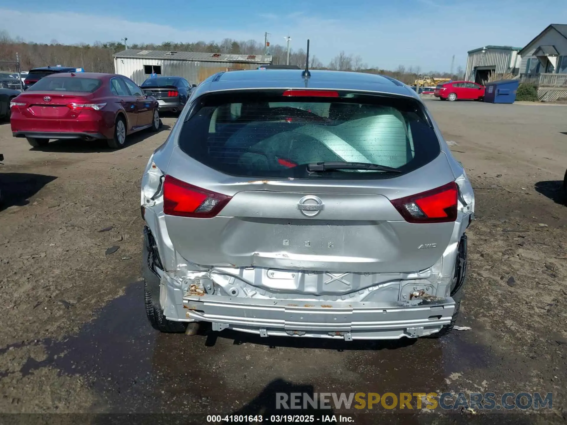 17 fotografías del automóvil dañado JN1BJ1CR7KW333451 NISSAN ROGUE SPORT 2019