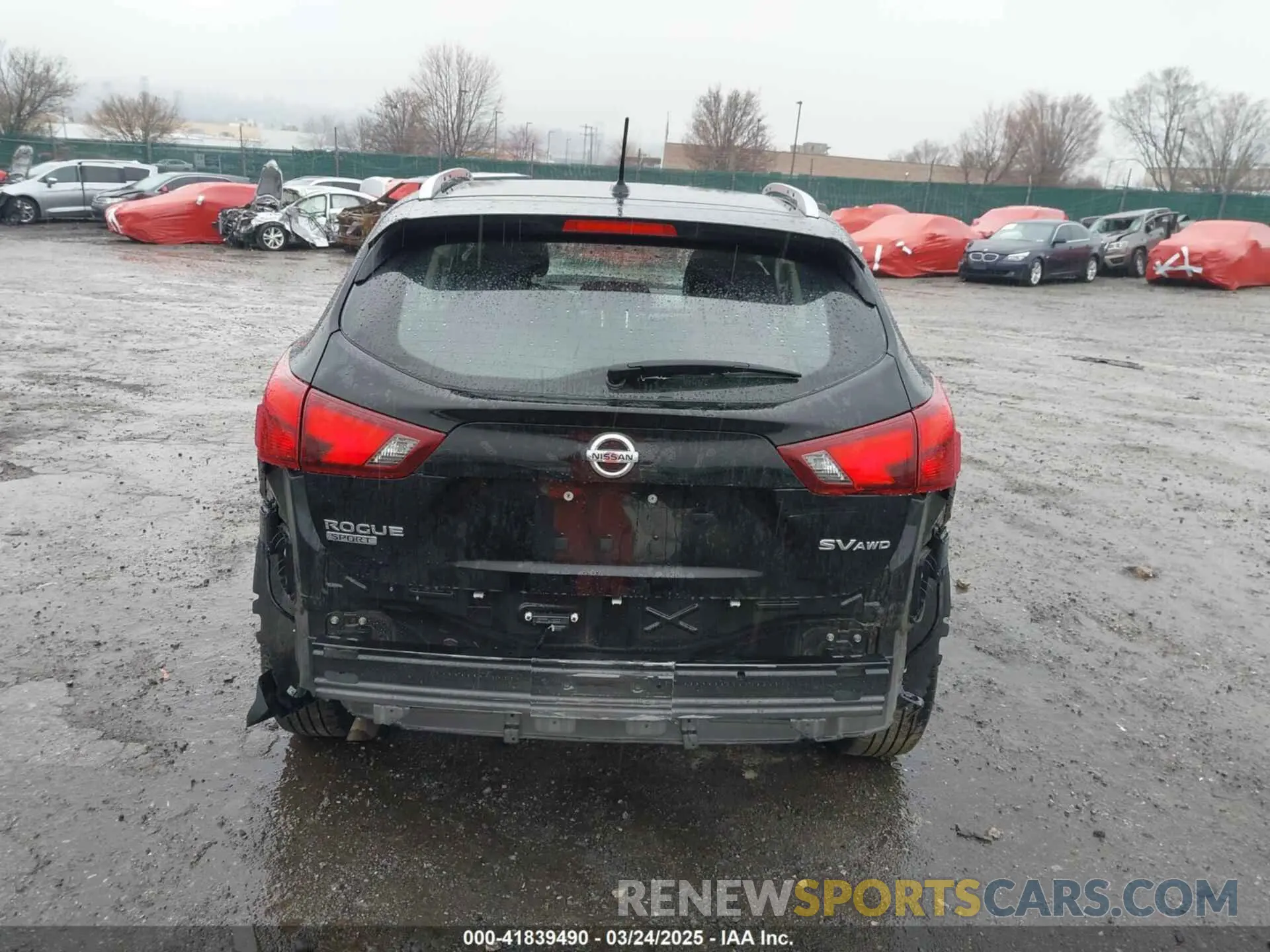 16 fotografías del automóvil dañado JN1BJ1CR7KW351870 NISSAN ROGUE SPORT 2019
