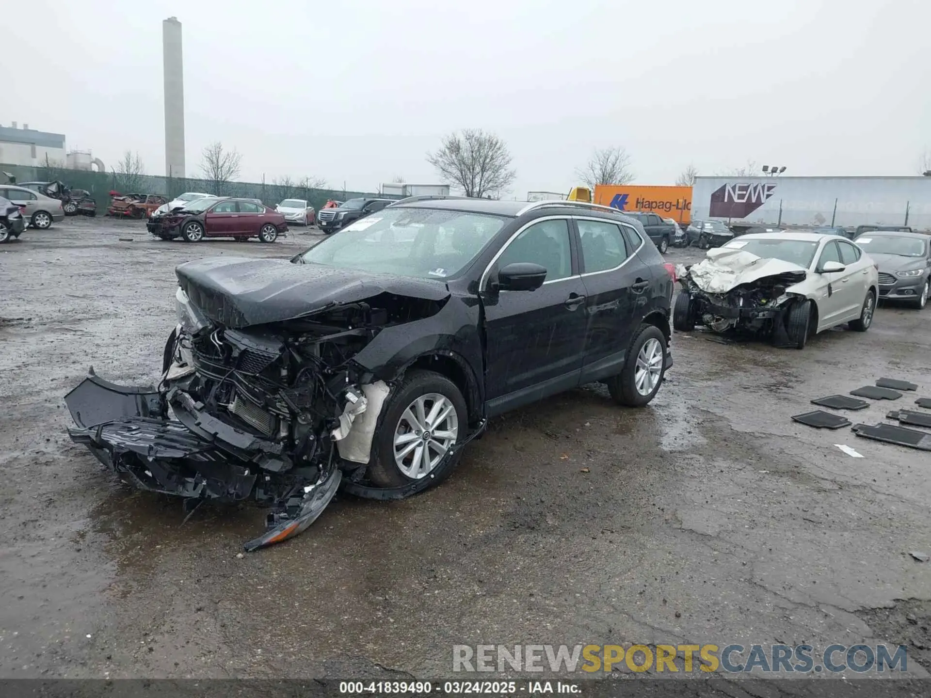 2 fotografías del automóvil dañado JN1BJ1CR7KW351870 NISSAN ROGUE SPORT 2019