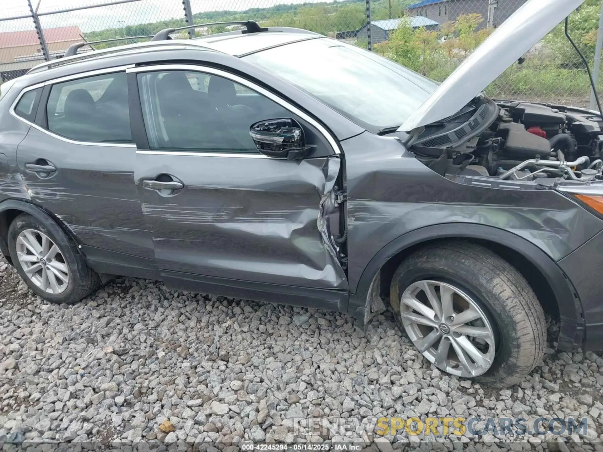 6 fotografías del automóvil dañado JN1BJ1CR7KW627870 NISSAN ROGUE SPORT 2019