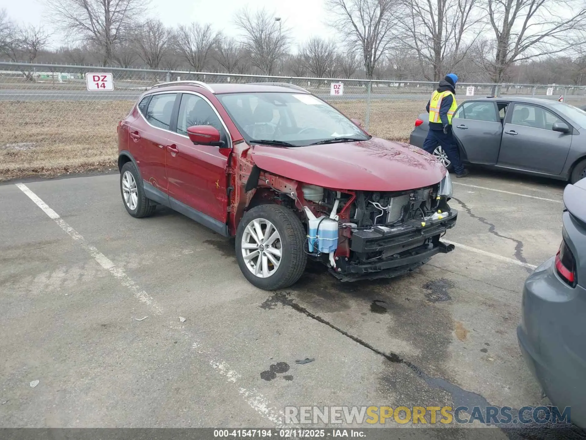 1 fotografías del automóvil dañado JN1BJ1CR8KW311328 NISSAN ROGUE SPORT 2019