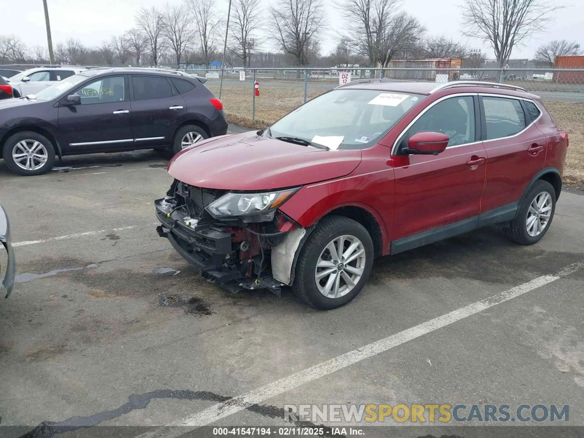2 fotografías del automóvil dañado JN1BJ1CR8KW311328 NISSAN ROGUE SPORT 2019