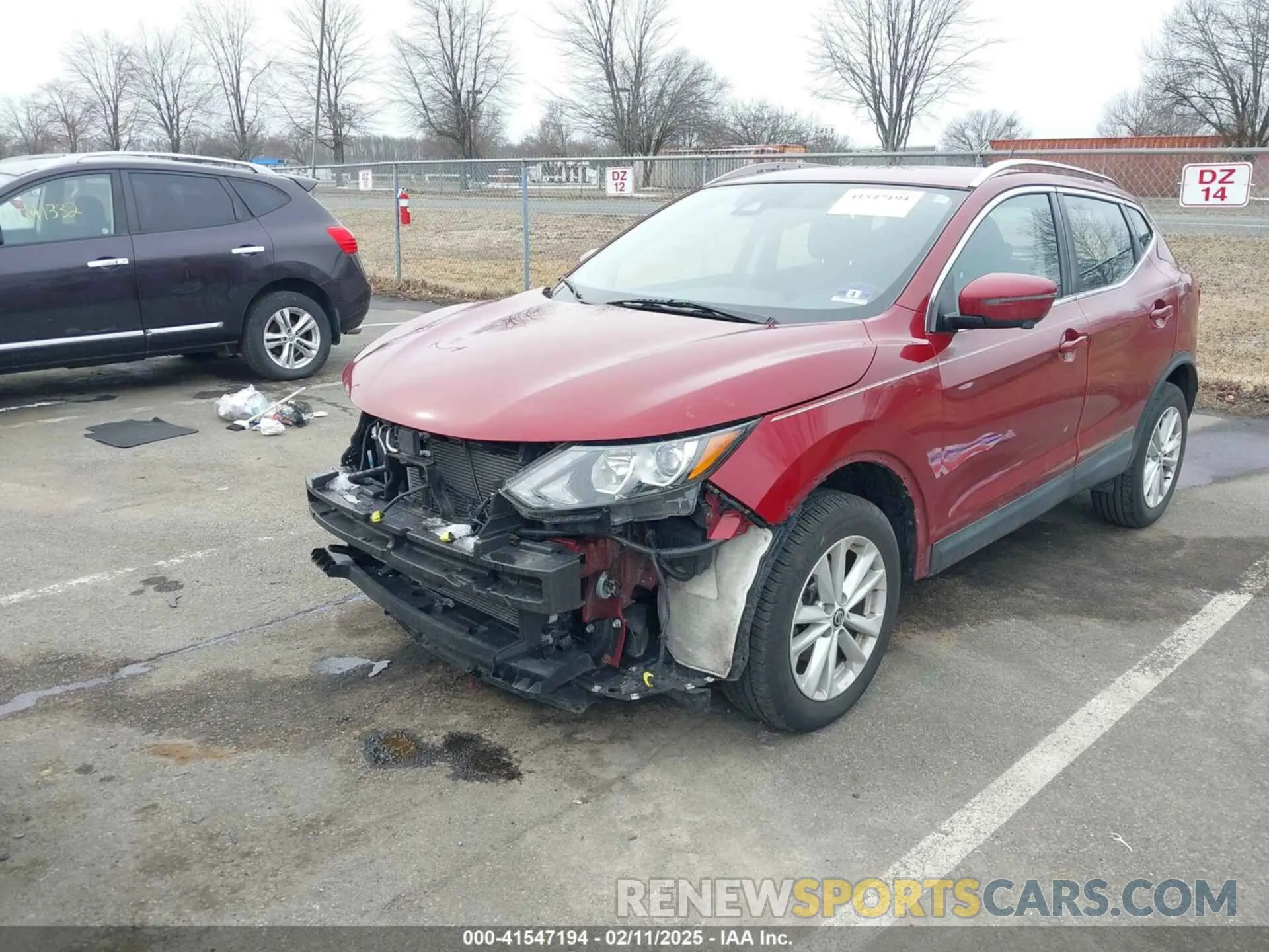 6 fotografías del automóvil dañado JN1BJ1CR8KW311328 NISSAN ROGUE SPORT 2019