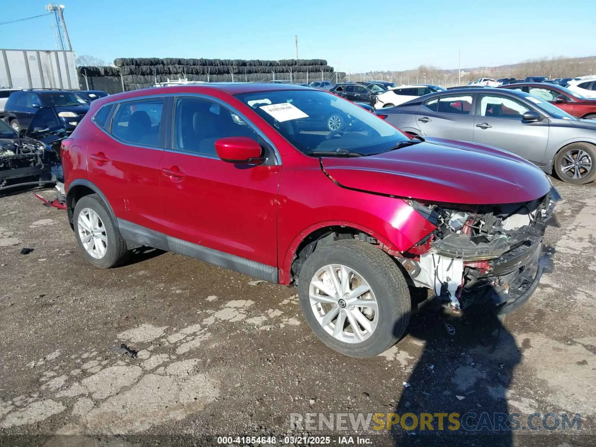 1 fotografías del automóvil dañado JN1BJ1CR9KW320099 NISSAN ROGUE SPORT 2019