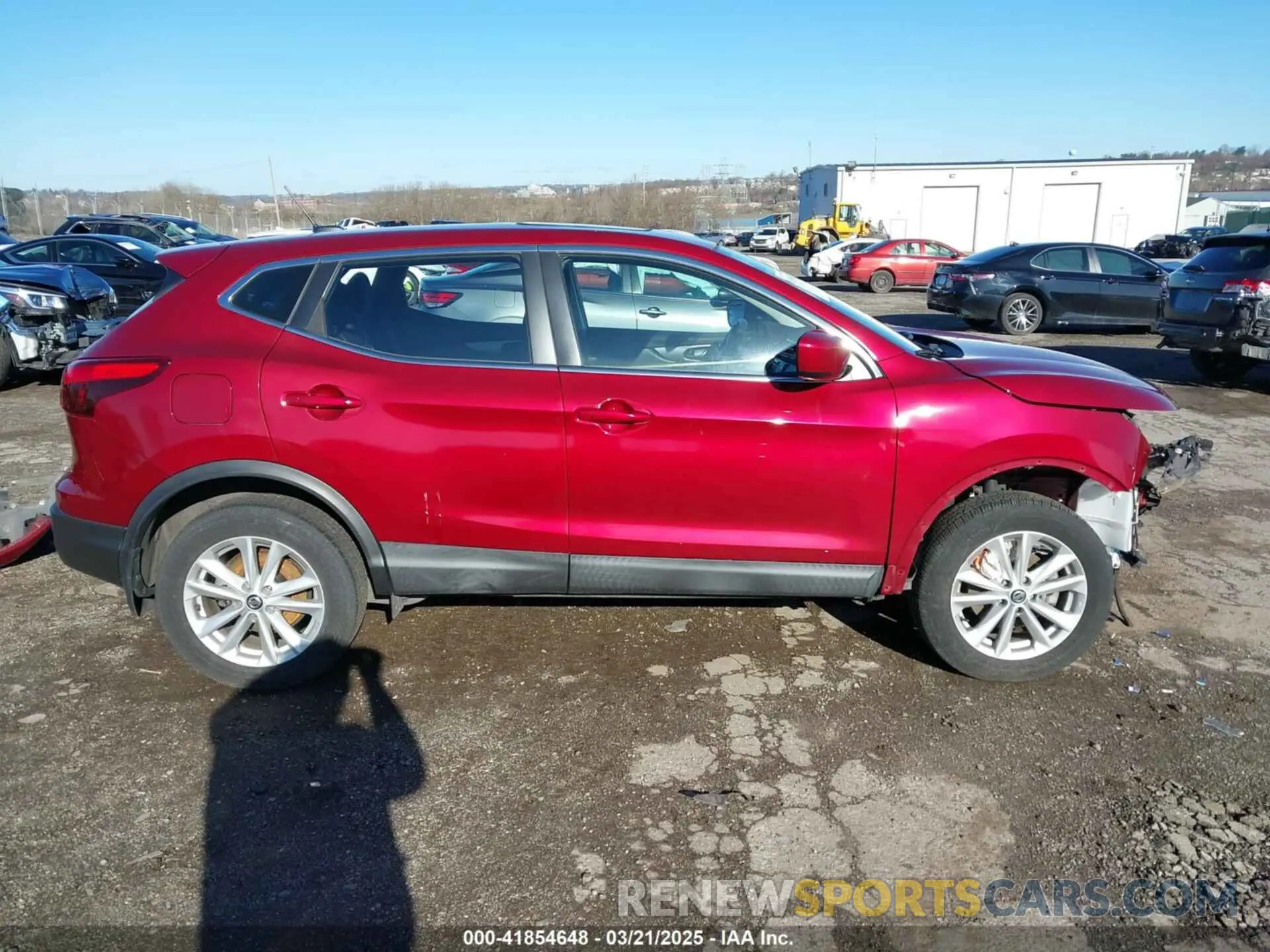 14 fotografías del automóvil dañado JN1BJ1CR9KW320099 NISSAN ROGUE SPORT 2019