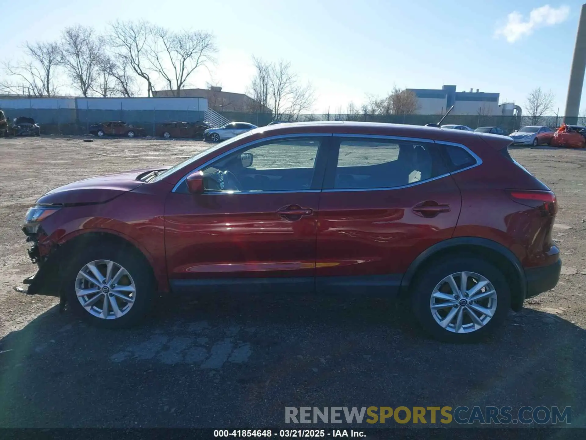 15 fotografías del automóvil dañado JN1BJ1CR9KW320099 NISSAN ROGUE SPORT 2019
