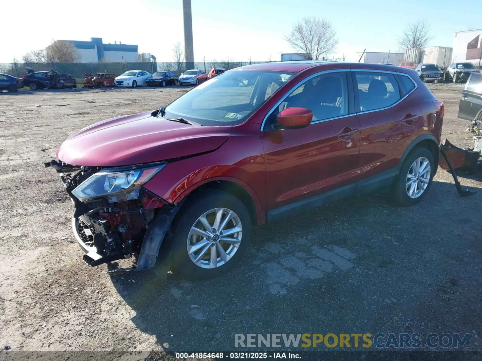 2 fotografías del automóvil dañado JN1BJ1CR9KW320099 NISSAN ROGUE SPORT 2019