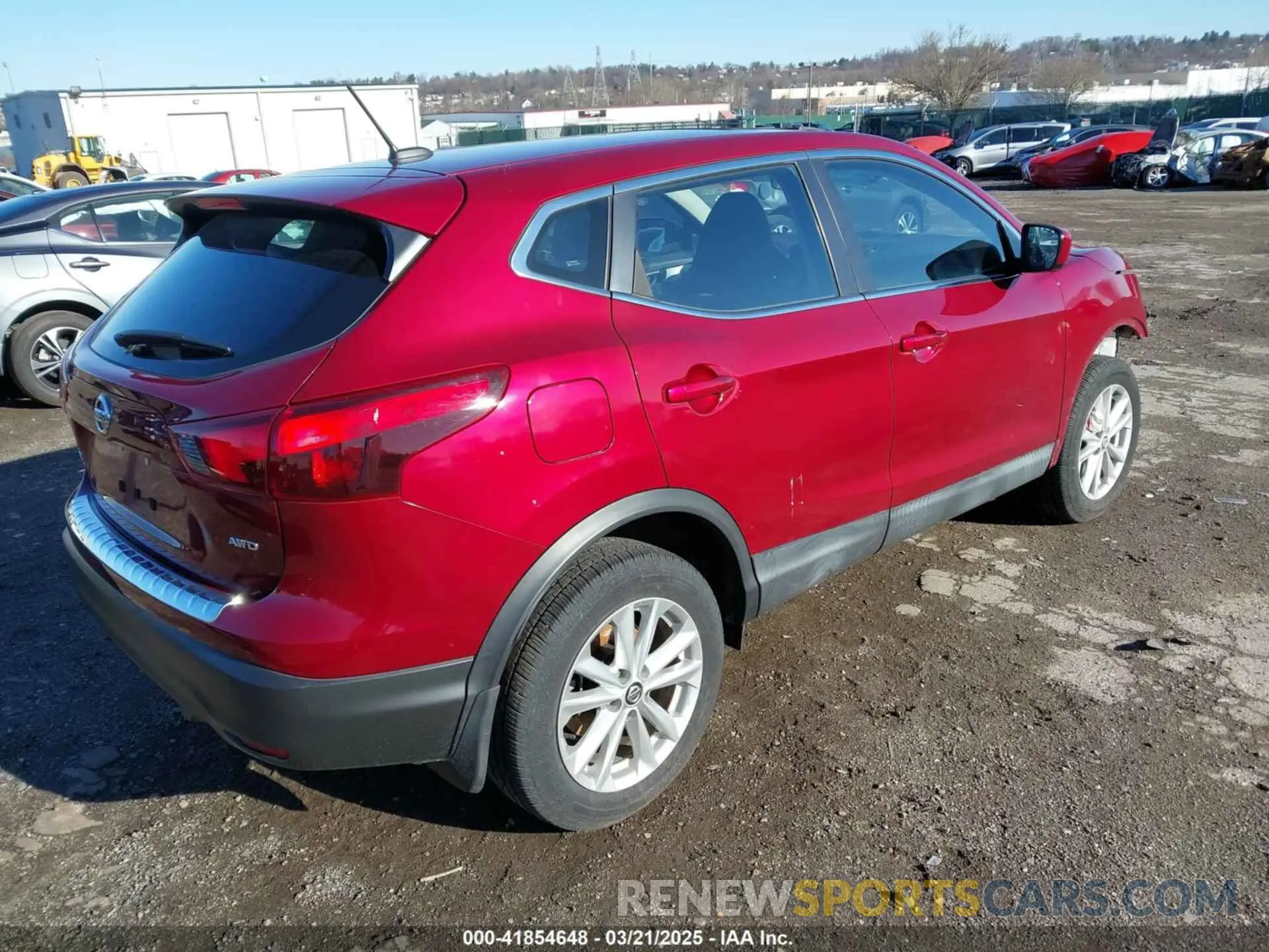 4 fotografías del automóvil dañado JN1BJ1CR9KW320099 NISSAN ROGUE SPORT 2019