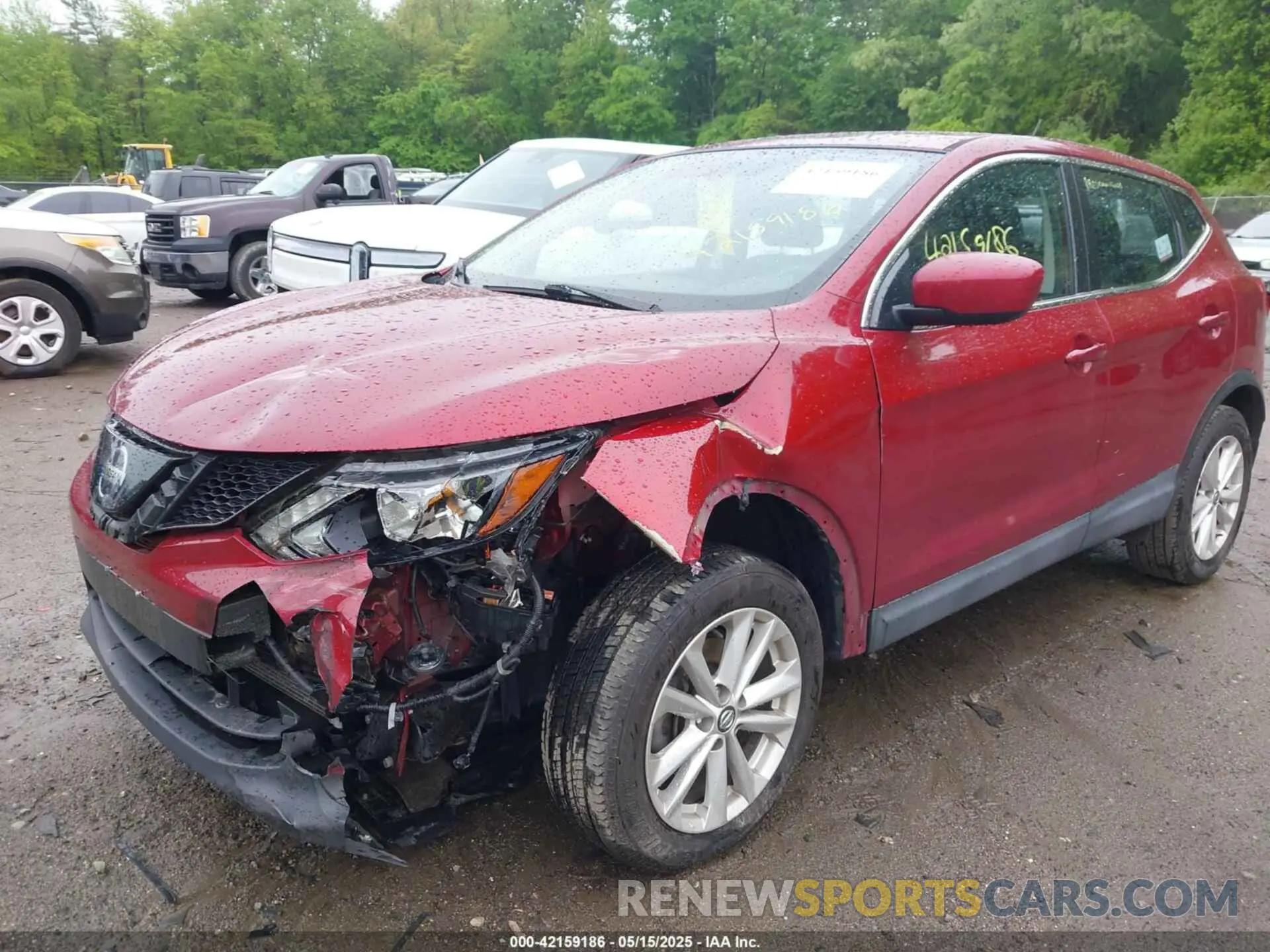 2 fotografías del automóvil dañado JN1BJ1CR9KW330521 NISSAN ROGUE SPORT 2019