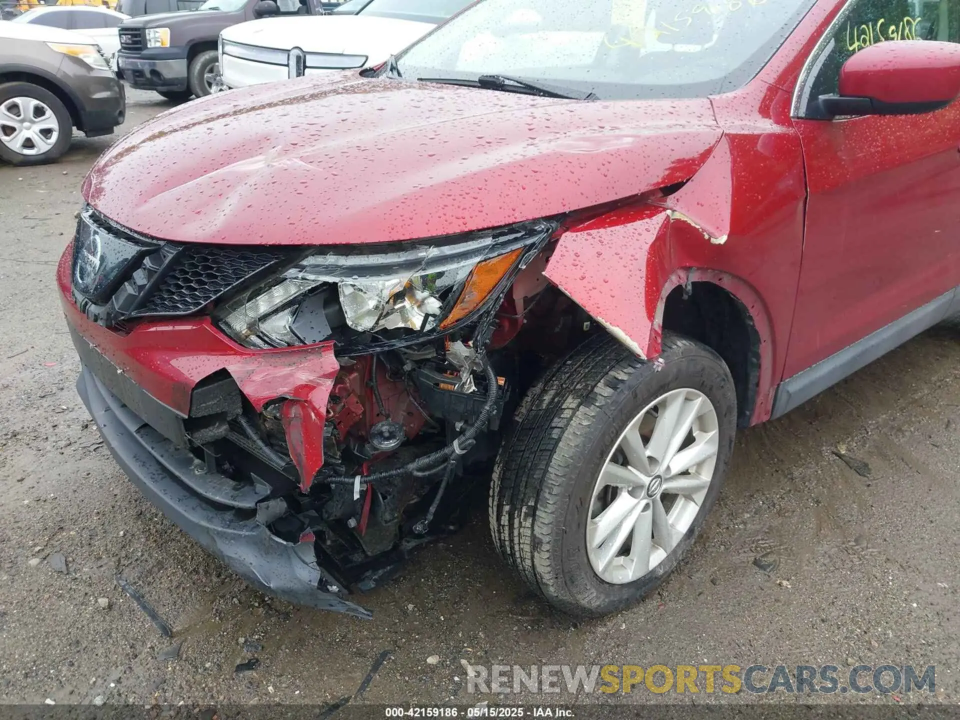 6 fotografías del automóvil dañado JN1BJ1CR9KW330521 NISSAN ROGUE SPORT 2019
