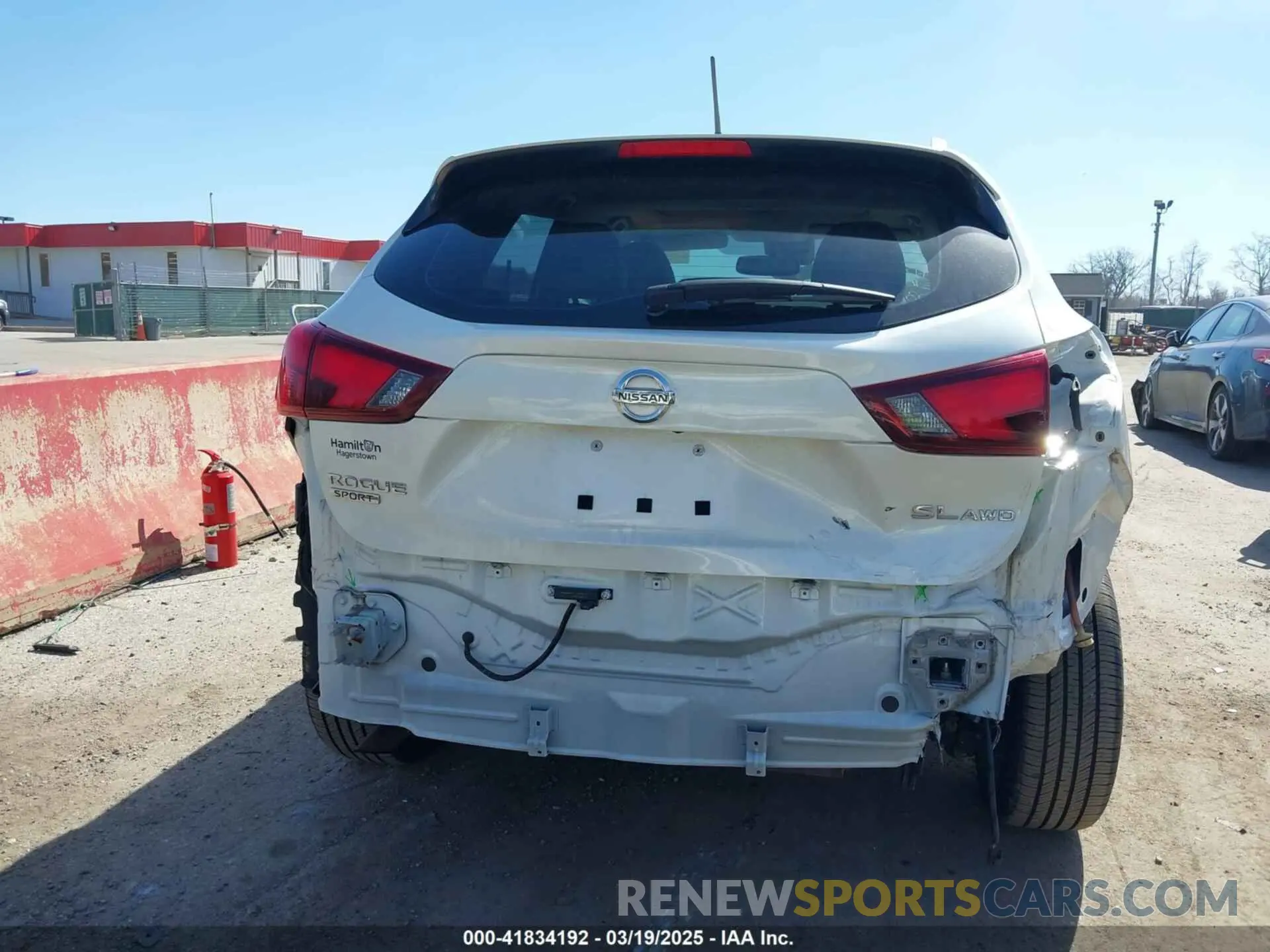 17 fotografías del automóvil dañado JN1BJ1CR9KW631192 NISSAN ROGUE SPORT 2019