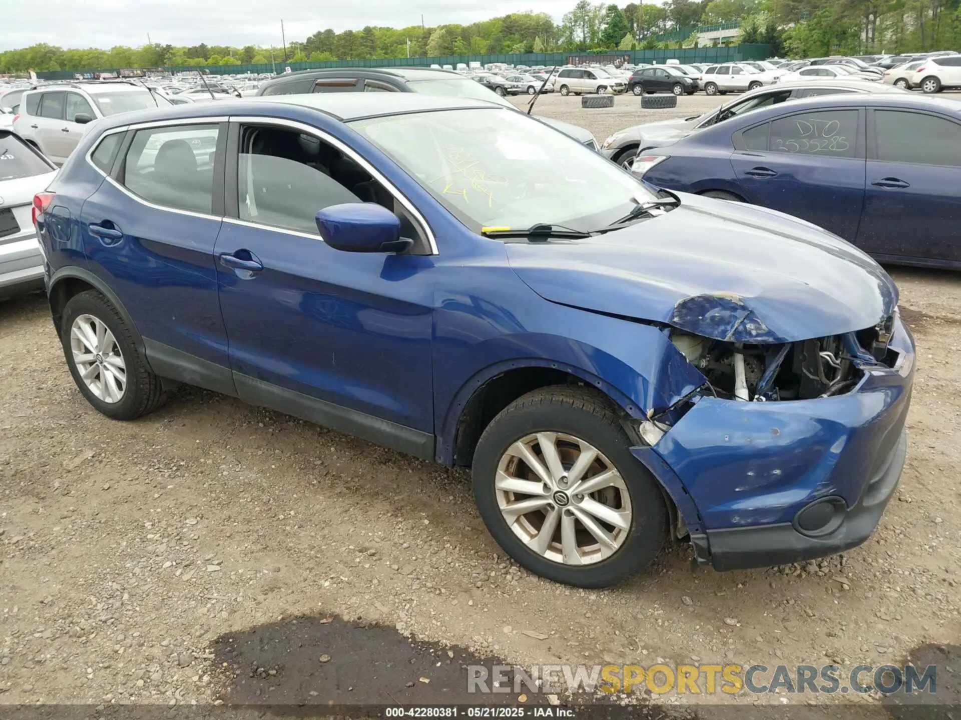 1 fotografías del automóvil dañado JN1BJ1CRXKW333511 NISSAN ROGUE SPORT 2019