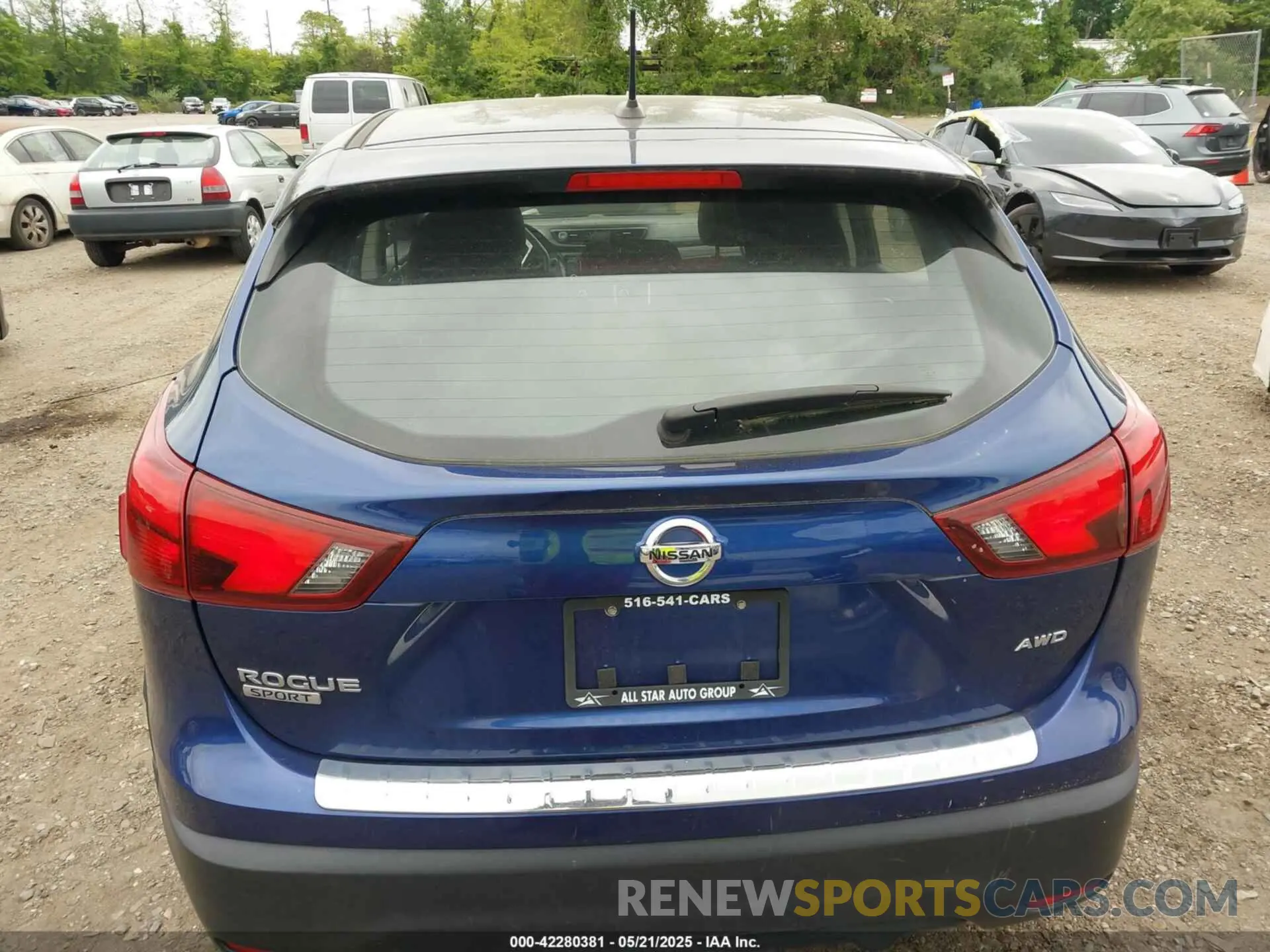 16 fotografías del automóvil dañado JN1BJ1CRXKW333511 NISSAN ROGUE SPORT 2019