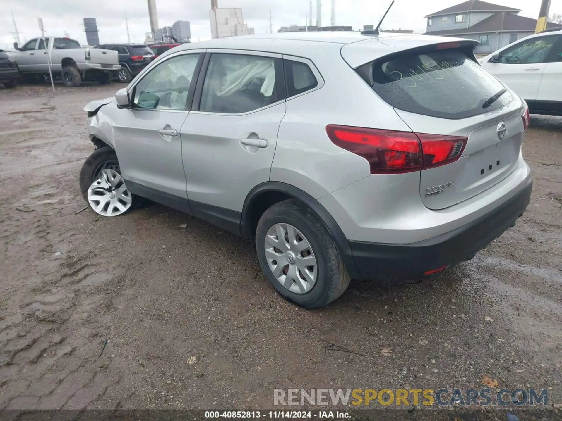3 fotografías del automóvil dañado JN1BJ1CRXKW341589 NISSAN ROGUE SPORT 2019
