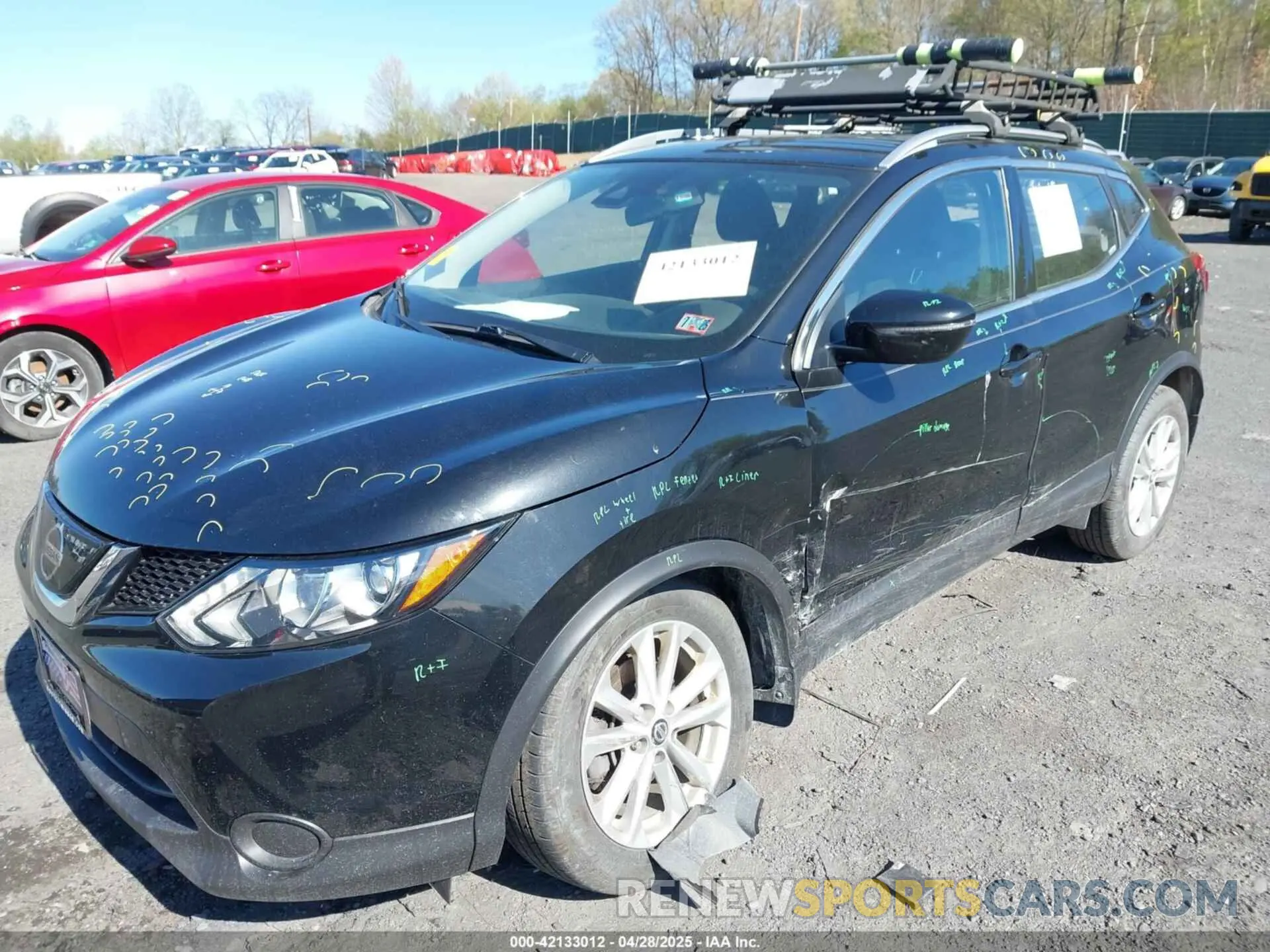 6 fotografías del automóvil dañado JN1BJ1CRXKW622324 NISSAN ROGUE SPORT 2019