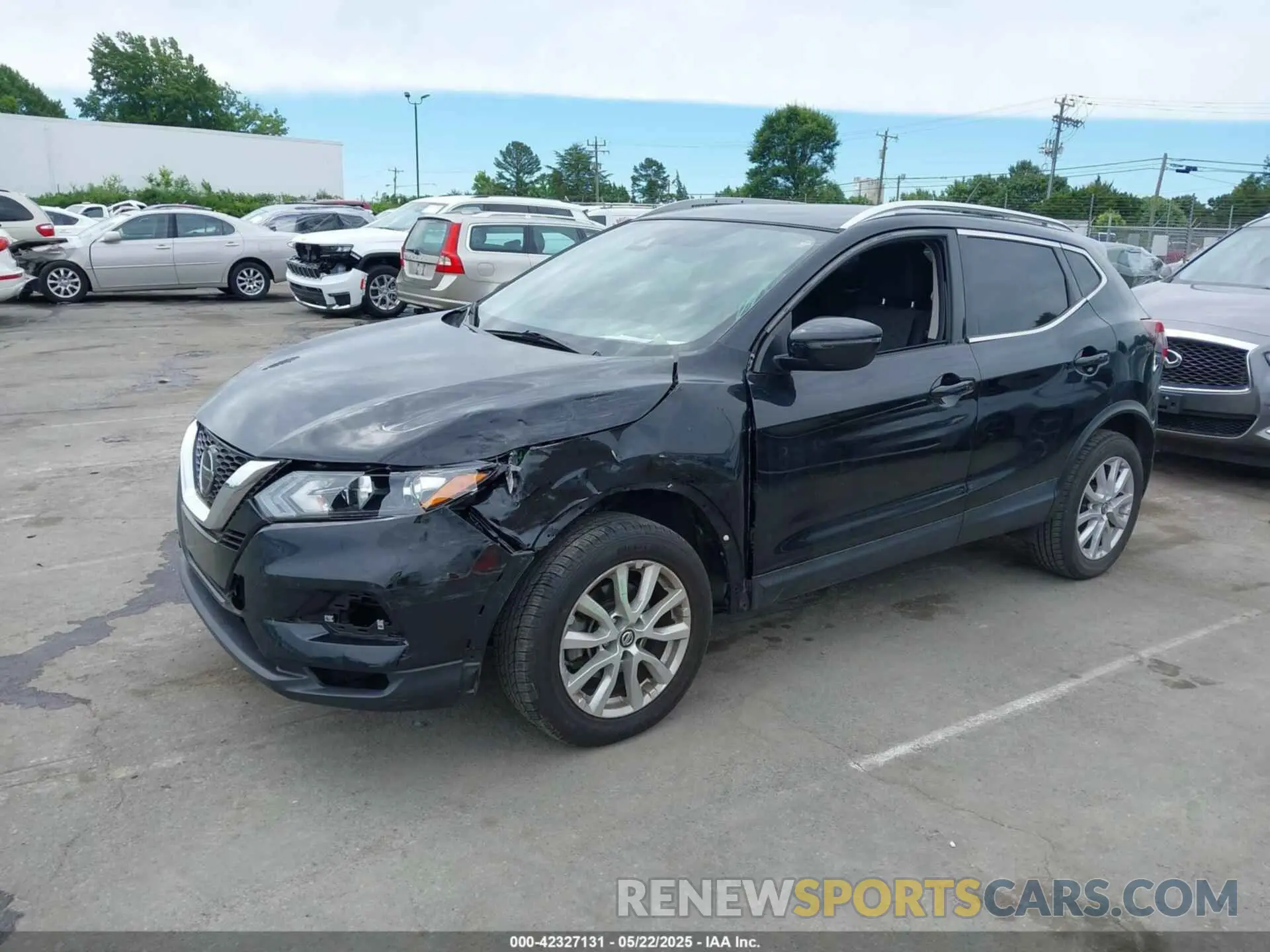 2 fotografías del automóvil dañado JN1BJ1CV0LW277349 NISSAN ROGUE SPORT 2020