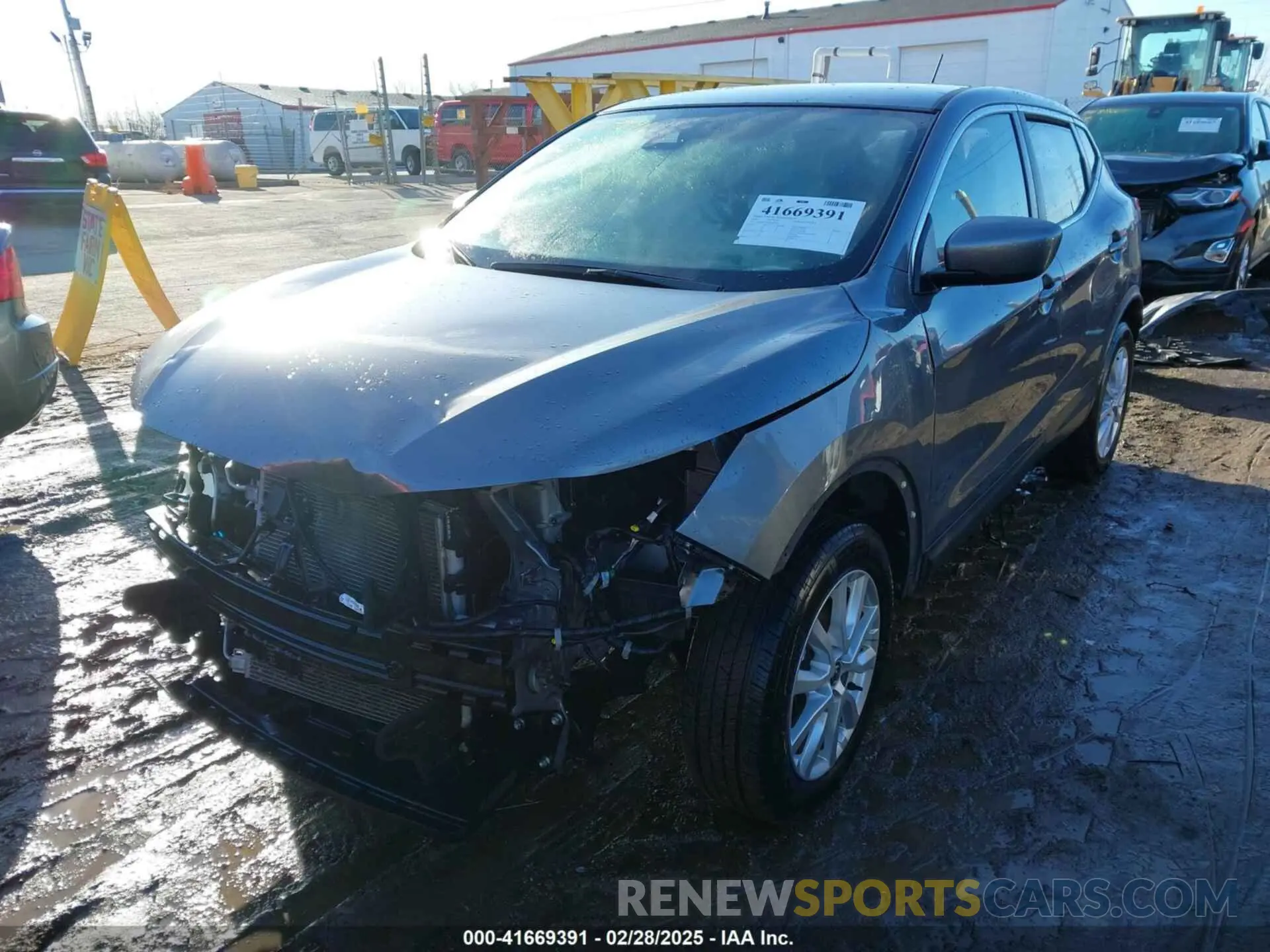 2 fotografías del automóvil dañado JN1BJ1CV2LW281984 NISSAN ROGUE SPORT 2020