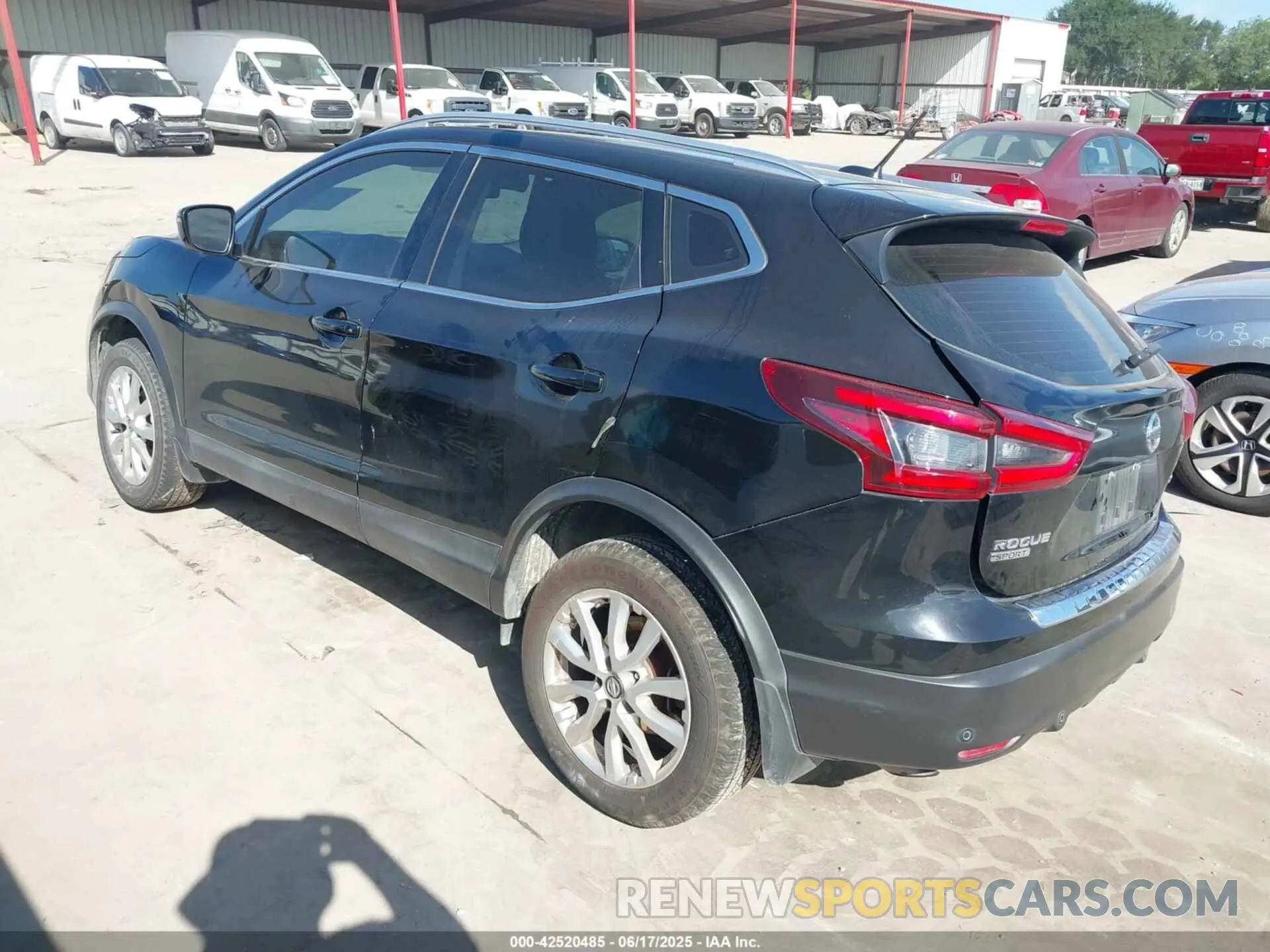 3 fotografías del automóvil dañado JN1BJ1CV2LW542238 NISSAN ROGUE SPORT 2020