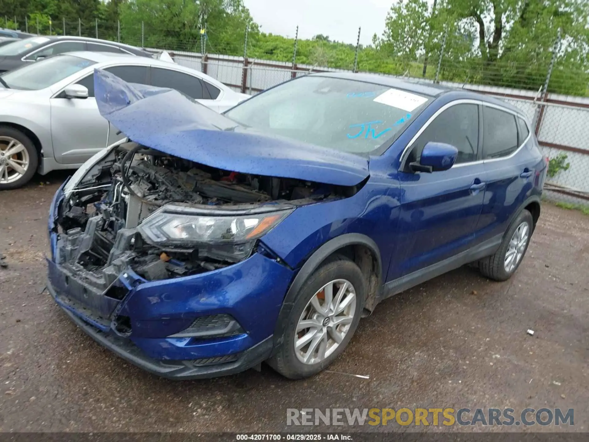 14 fotografías del automóvil dañado JN1BJ1CV3LW258875 NISSAN ROGUE SPORT 2020