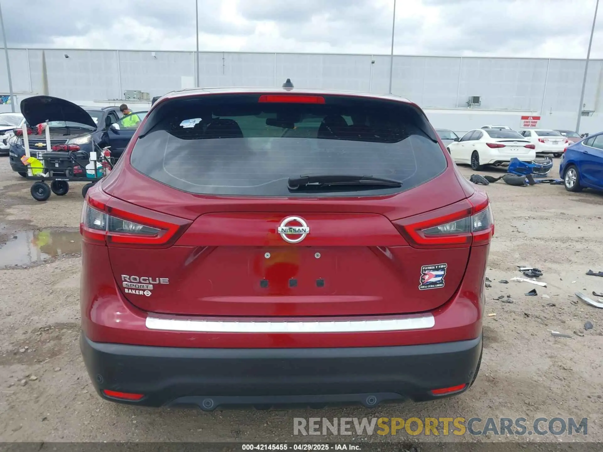 16 fotografías del automóvil dañado JN1BJ1CV3LW264515 NISSAN ROGUE SPORT 2020