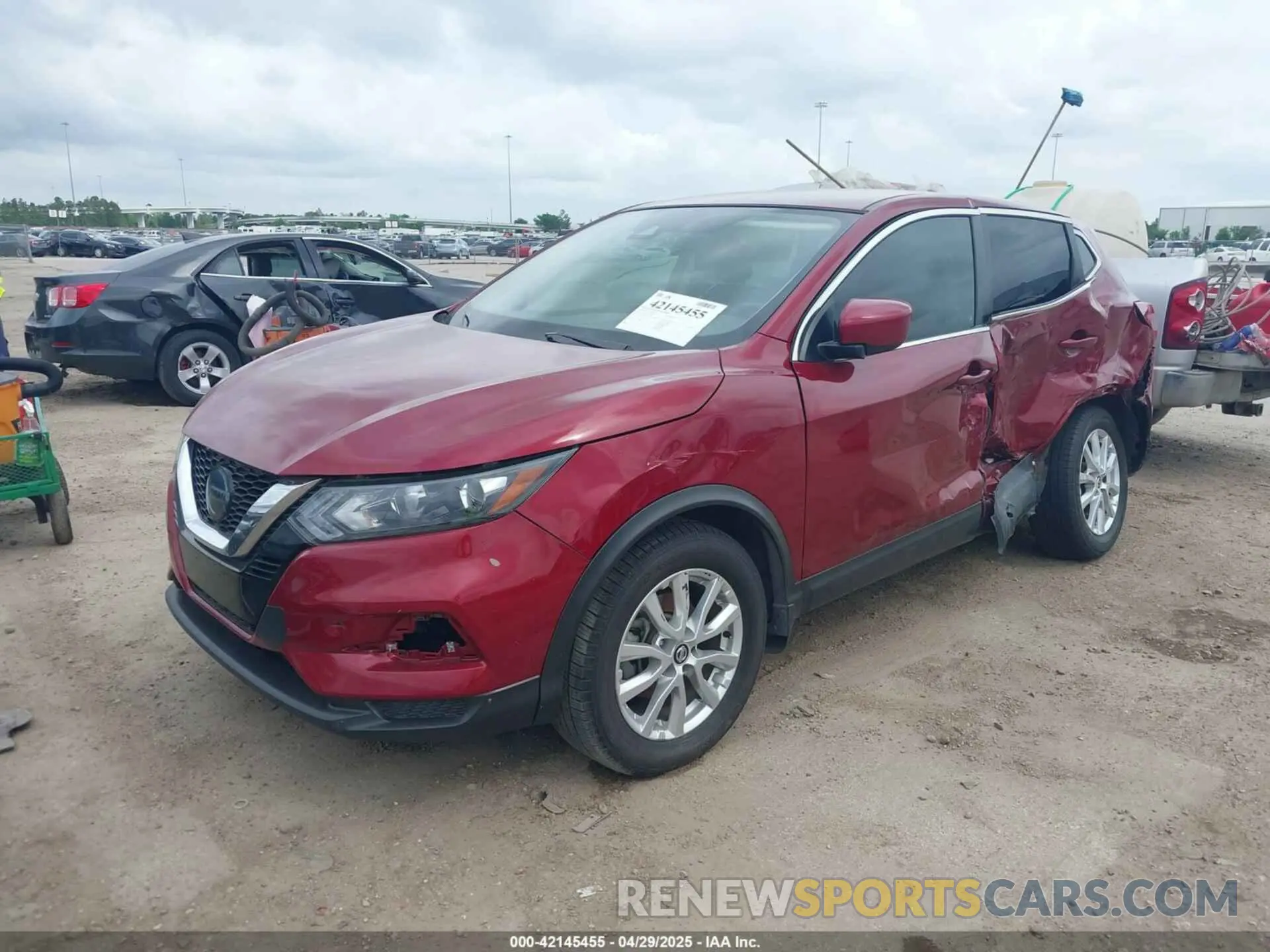 2 fotografías del automóvil dañado JN1BJ1CV3LW264515 NISSAN ROGUE SPORT 2020
