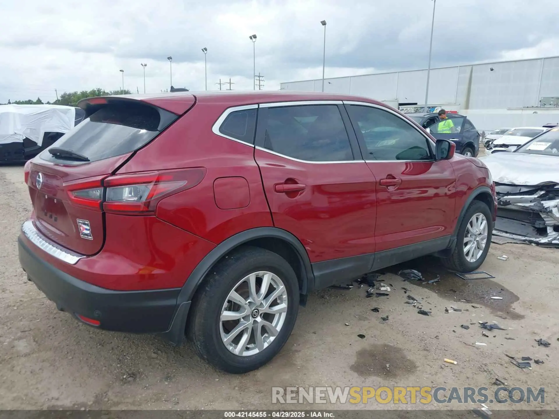 4 fotografías del automóvil dañado JN1BJ1CV3LW264515 NISSAN ROGUE SPORT 2020