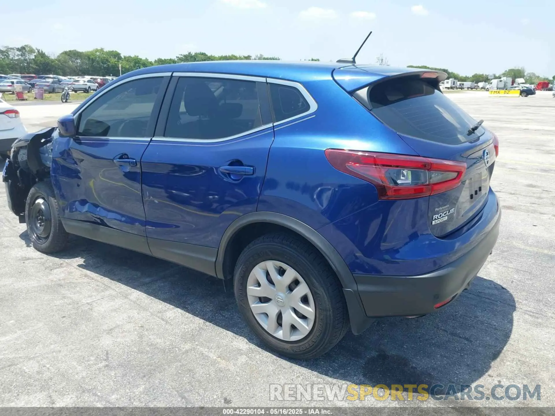 3 fotografías del automóvil dañado JN1BJ1CV3LW277958 NISSAN ROGUE SPORT 2020