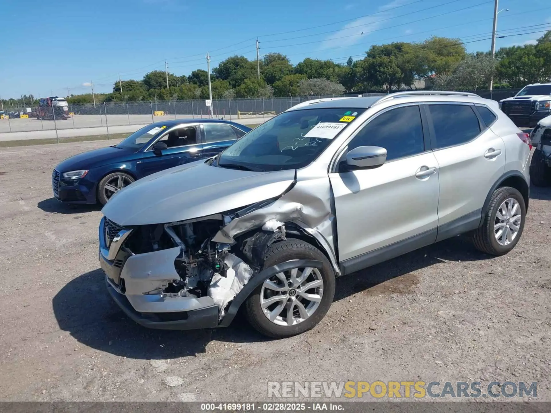 2 fotografías del automóvil dañado JN1BJ1CV3LW540658 NISSAN ROGUE SPORT 2020