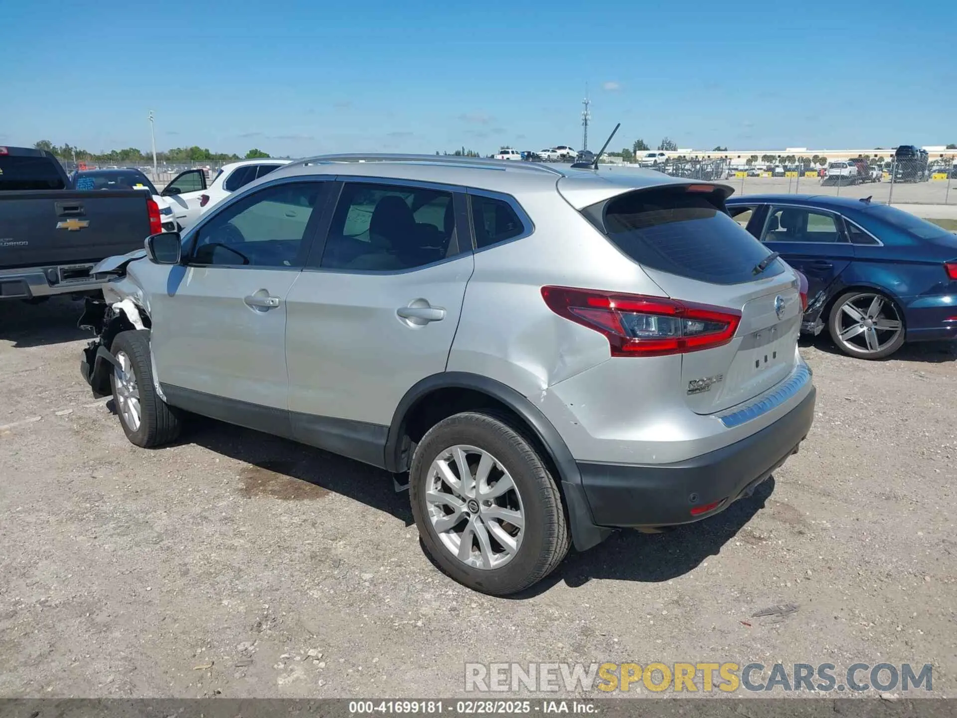 3 fotografías del automóvil dañado JN1BJ1CV3LW540658 NISSAN ROGUE SPORT 2020