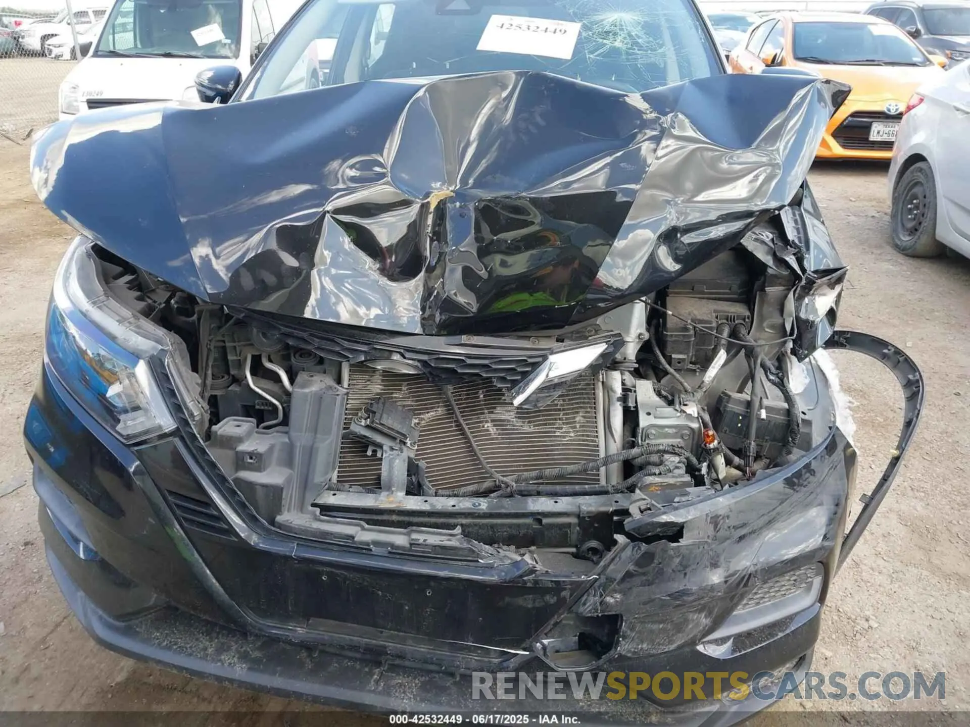 6 fotografías del automóvil dañado JN1BJ1CV3LW542815 NISSAN ROGUE SPORT 2020